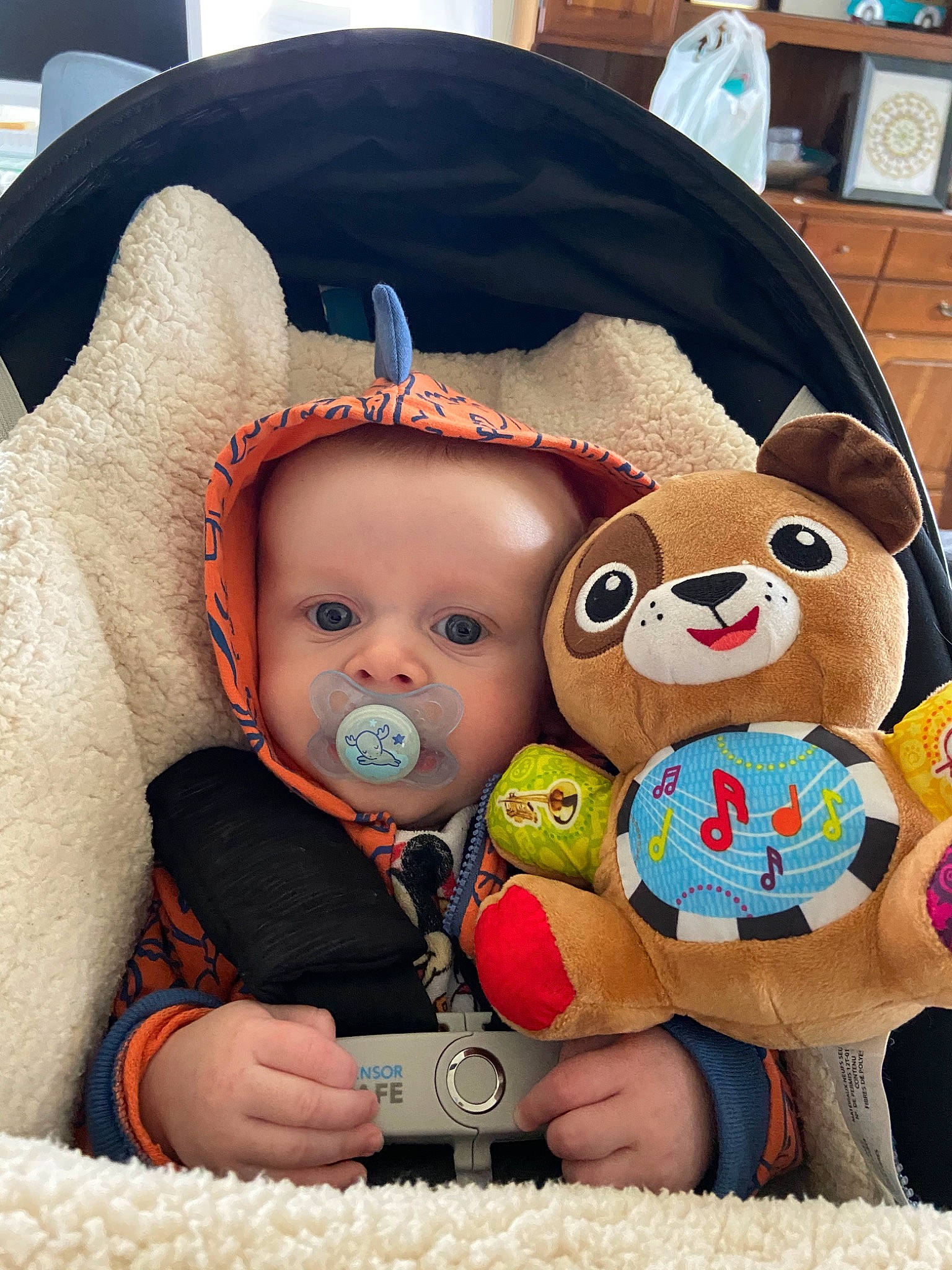 Lance joined the competition — help win amazing prizes! baby, baby_products, baby_toys, cheek, child, ear, person, plush, product, room, stuffed_toy, teddy_bear, toddler, toy
