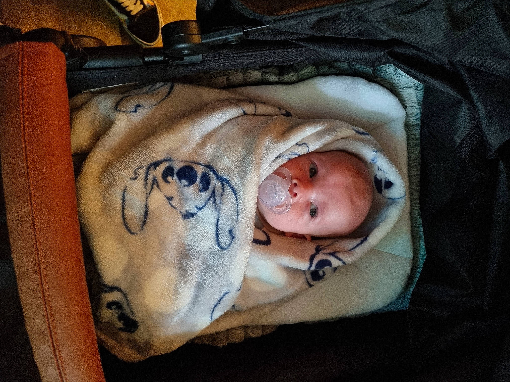 Cairo is registered to the contest to win money with this photo: baby, baby_carriage, baby_products, baby_safety, baby_toddler_clothing, bedtime, cheek, child, comfort, infant_bed, linens, nap, person, room, sleep, toddler, wood