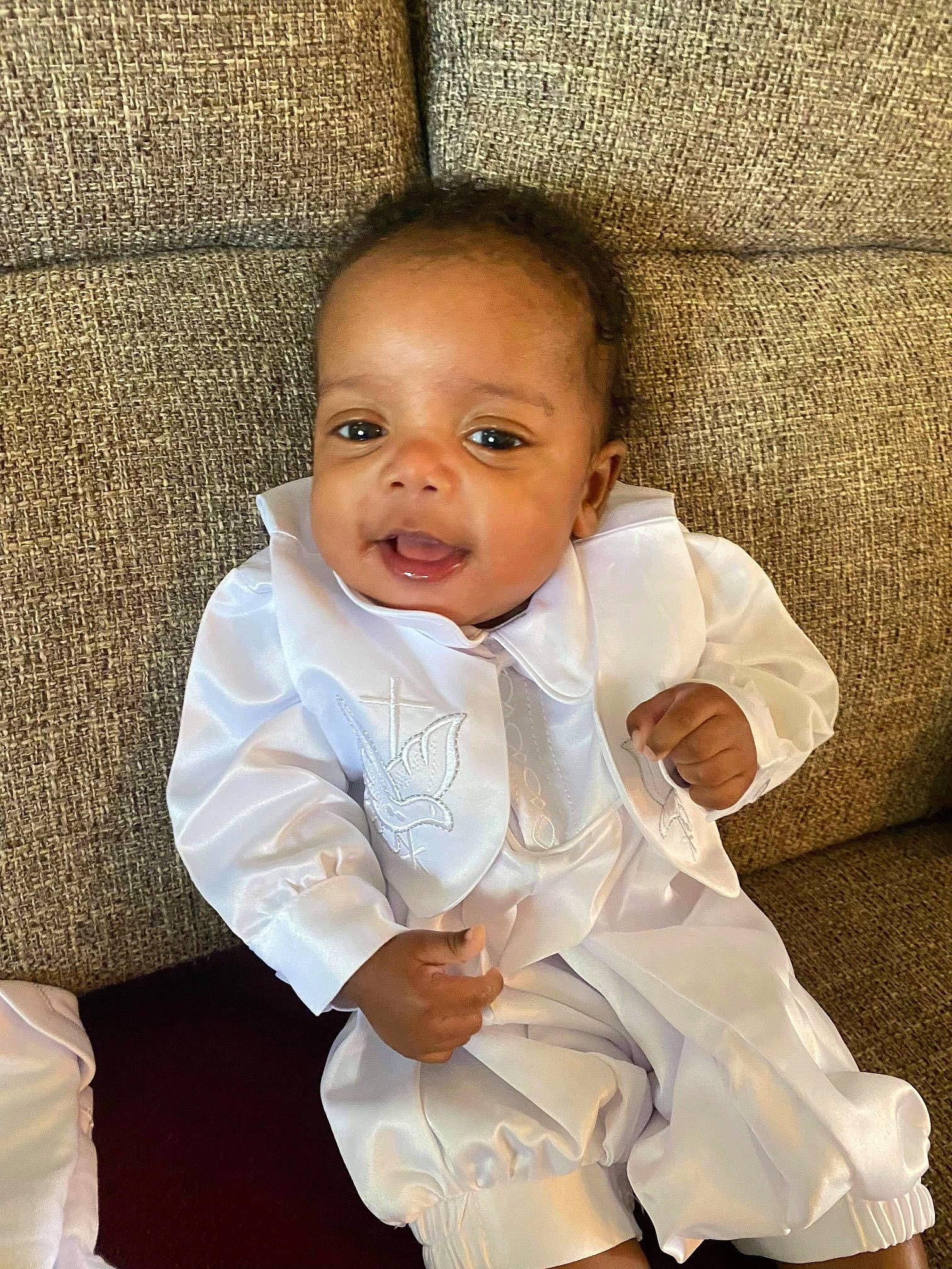 Luka joined the competition — help win amazing prizes! baby, baby_toddler_clothing, cheek, child, chin, collar, dress, dress_shirt, eye, eyebrow, formal_wear, gesture, hair, happy, head, iris, lip, person, skin, sleeve