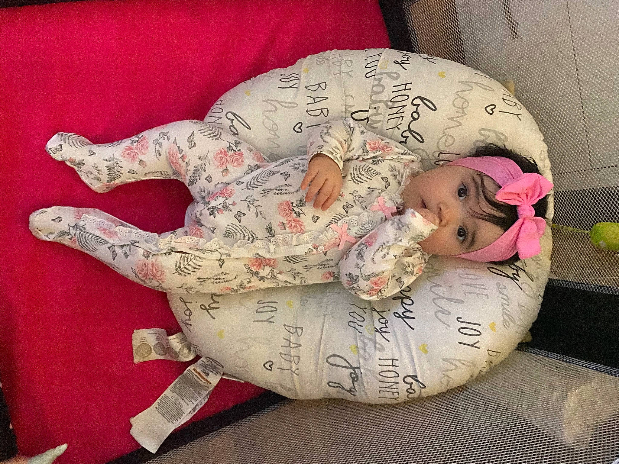 Alexandria Grace is registered to the contest to win money with this photo: art, child, comfort, furniture, headwear, illustration, person, pink, textile