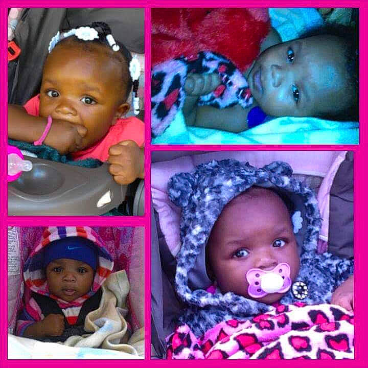 Iyanna is registered to the contest to win money with this photo: baby_toddler_clothing, black, blue, cheek, chin, eyebrow, eyelash, facial_expression, happy, headwear, human, iris, lip, mouth, nose, organ, person, photograph, pink, product