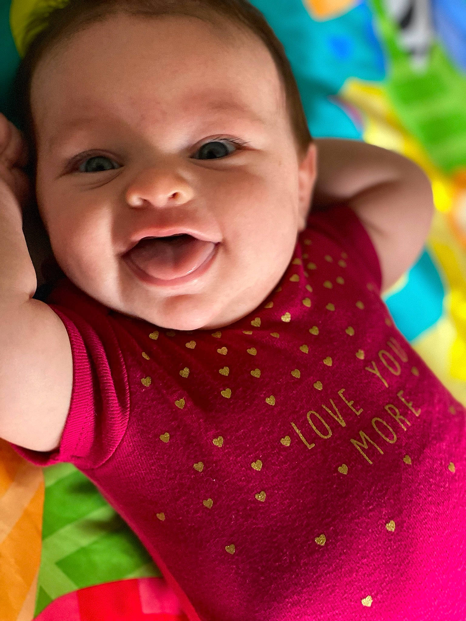 Vada joined the competition — help win amazing prizes! baby_toddler_clothing, blue, cheek, chin, eye, eyebrow, face, facial_expression, happy, head, lip, mouth, neck, nose, outerwear, person, product, skin, sleeve, smile