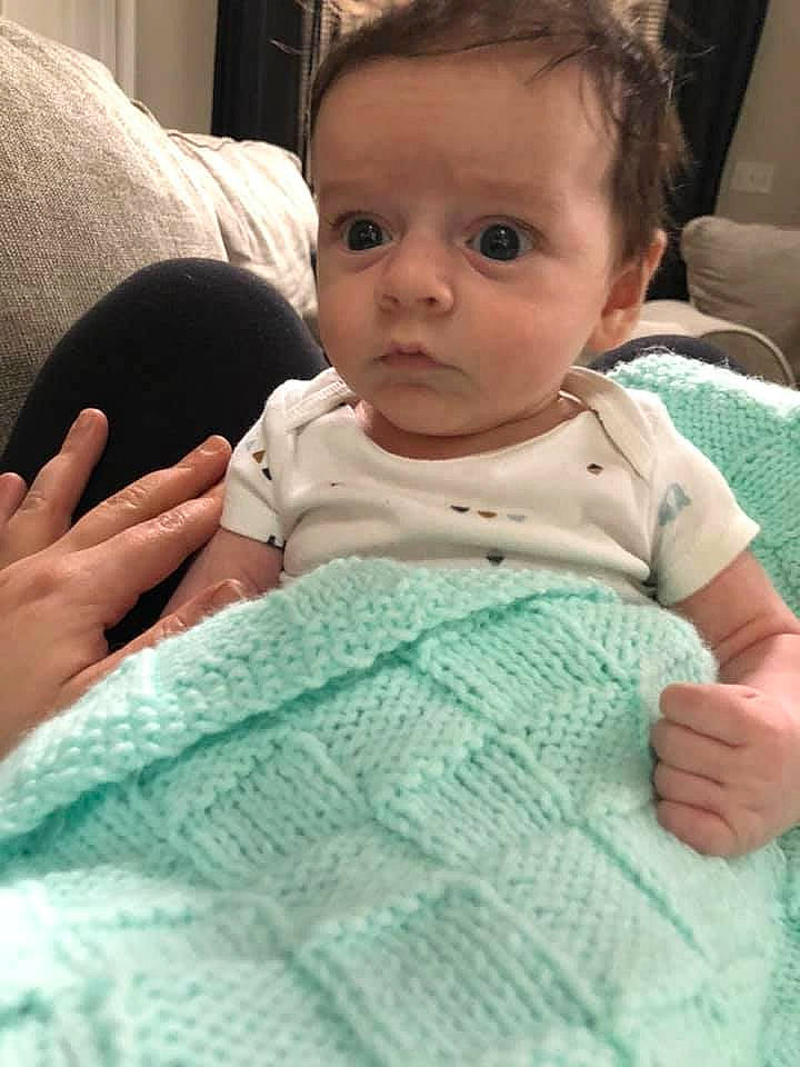 Donato joined the competition — help win amazing prizes! baby, birth, blanket, cheek, child, eye, face, finger, forehead, hand, head, linens, lip, nose, person, skin, smile, textile, thumb, toddler