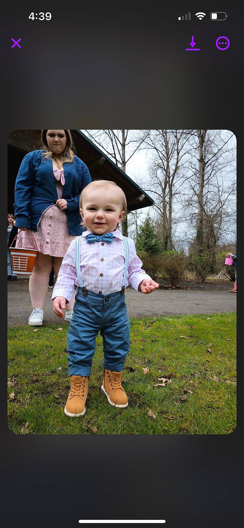 Cai joined the competition — help win amazing prizes! baby, child, denim, flash_photography, fun, gesture, grass, happy, hat, headwear, joy, leisure, pattern, people_in_nature, person, plant, portrait_photography, recreation, sitting, sleeve