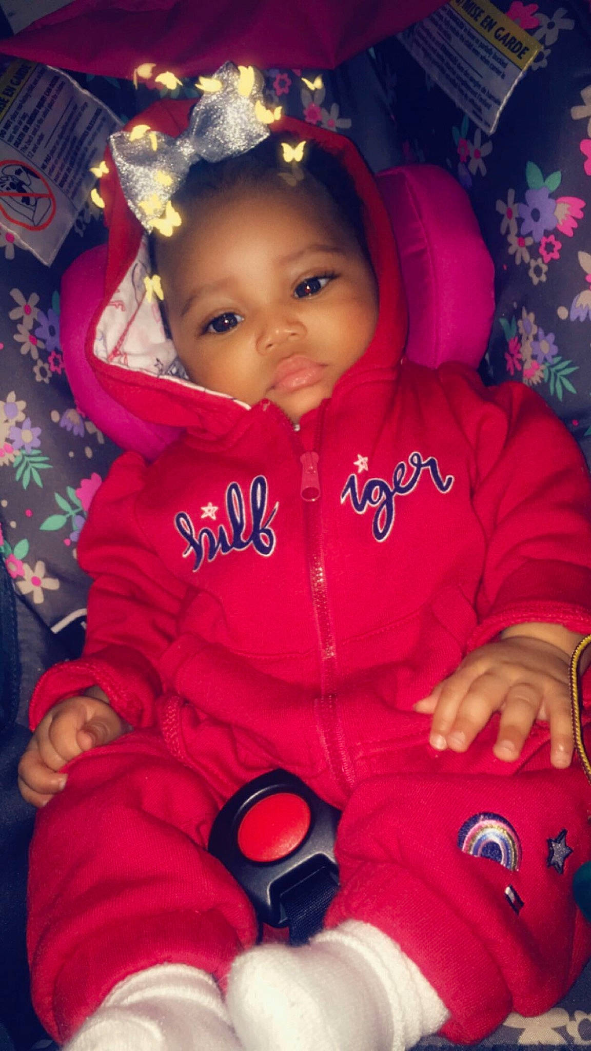 Tyanna joined the competition — help win amazing prizes! baby, baby_products, cheek, child, person, pink, product, red, smile, toddler