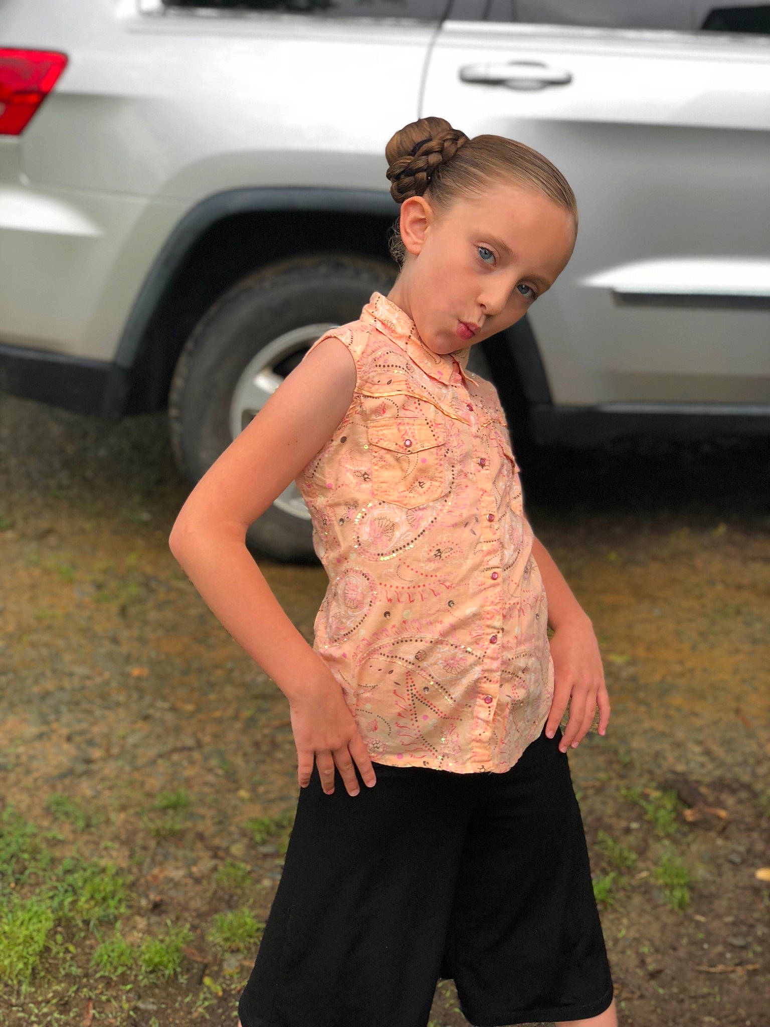 Lexy joined the competition — help win amazing prizes! automotive_design, car, child, child_model, fashion, fun, male, person, photography, shoe, shoulder, sport_utility_vehicle, sportswear, style, t_shirt, vacation, vehicle, vehicle_door