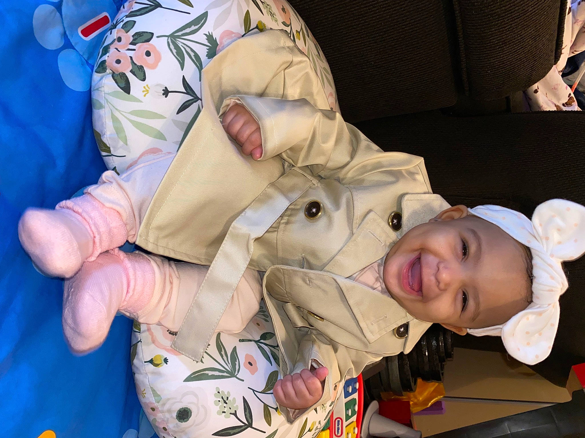 Amyah joined the competition — help win amazing prizes! baby_products, baby_sleeping, baby_toddler_clothing, carmine, cheek, child, comfort, eye, fashion_accessory, finger, fun, happy, hat, headgear, joy, linens, mouth, nail, pattern, person