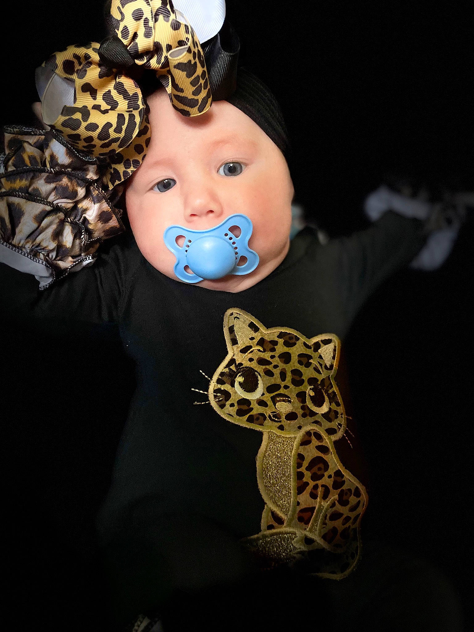 Lainey joined the competition — help win amazing prizes! baby_toddler_clothing, cap, costume_hat, event, fashion_accessory, fawn, felidae, fur, hat, head, headgear, headpiece, headwear, jewellery, party_supply, pattern, person, sleeve, snout, terrestrial_animal