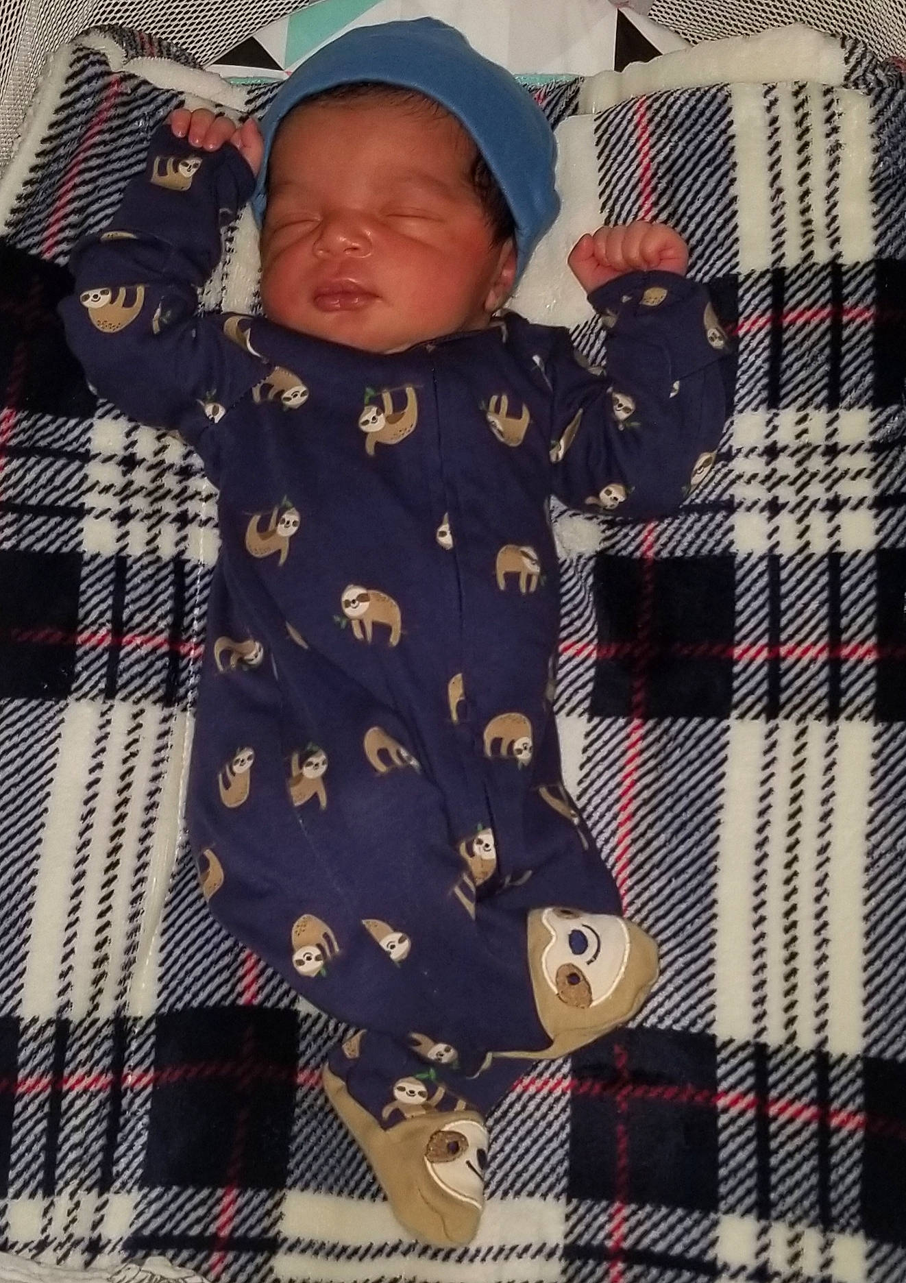 Myles is registered to the contest to win money with this photo: baby, baby_toddler_clothing, child, design, pattern, person, plaid, product, tartan, textile, toddler