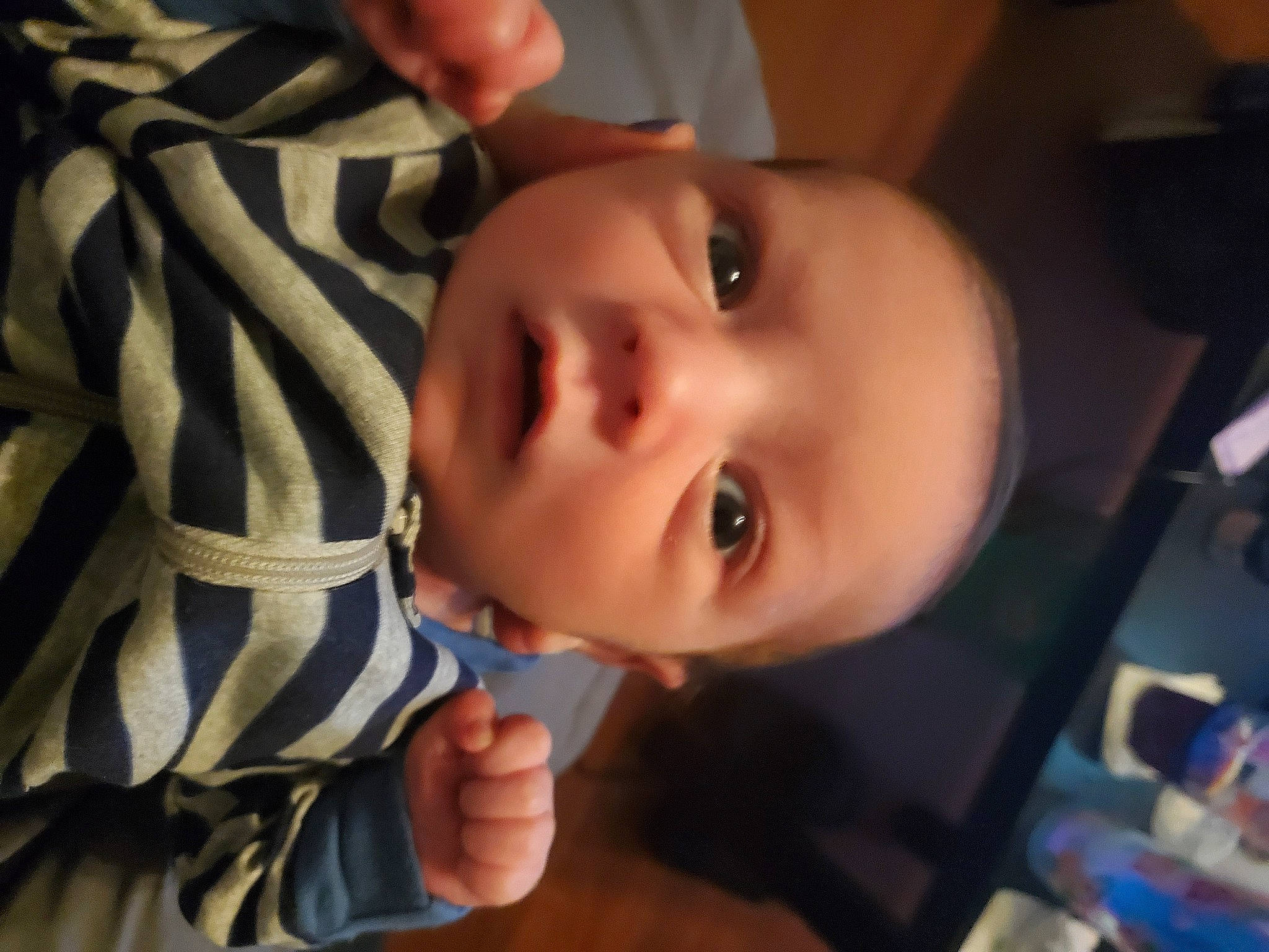 Baron joined the competition — help win amazing prizes! baby, baby_products, baby_toddler_clothing, cheek, ear, eyebrow, eyelash, finger, fun, gesture, happy, human_body, iris, lip, mouth, neck, nose, person, skin, smile