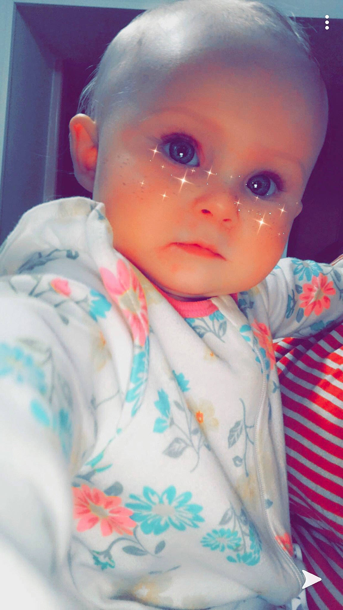 Ariella joined the competition — help win amazing prizes! baby, baby_toddler_clothing, cheek, child, chin, eyebrow, eyelash, forehead, iris, lip, nose, peach, person, portrait_photography, skin, toddler