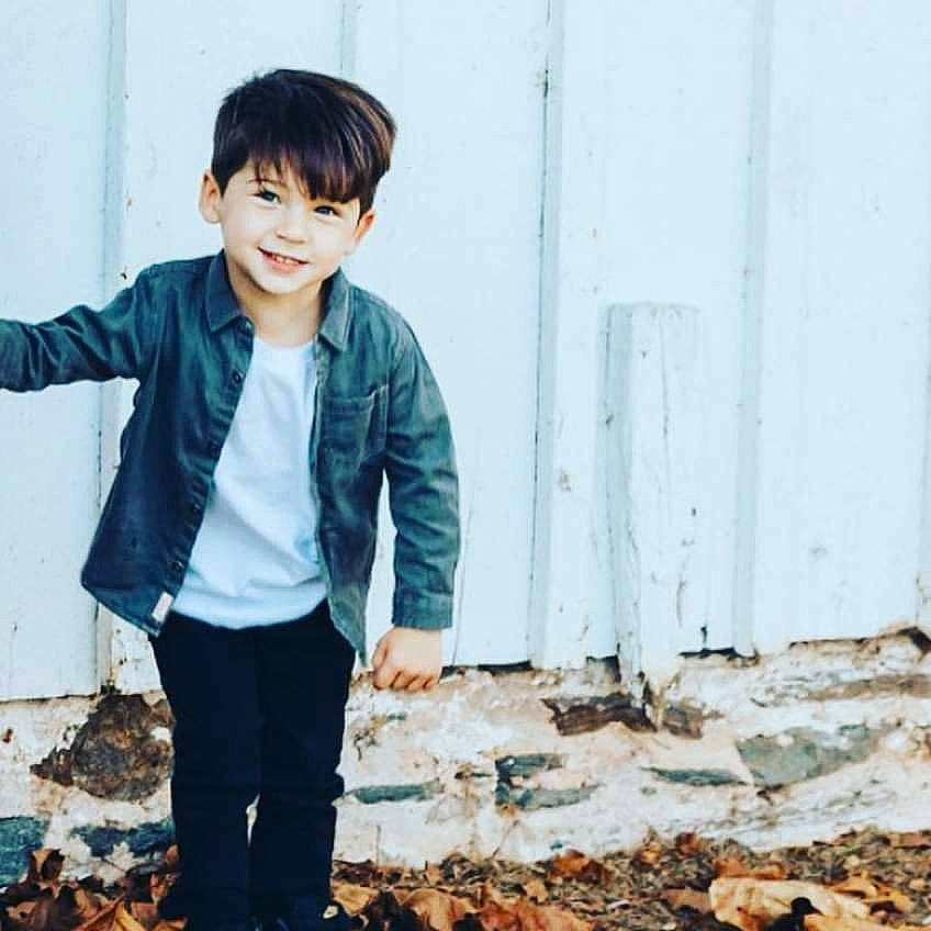 Jett joined the competition — help win amazing prizes! child, cool, denim, dress_shirt, flash_photography, formal_wear, fun, happy, joy, outerwear, pattern, people_in_nature, person, sitting, sleeve, smile, standing, street_fashion, t_shirt, toddler