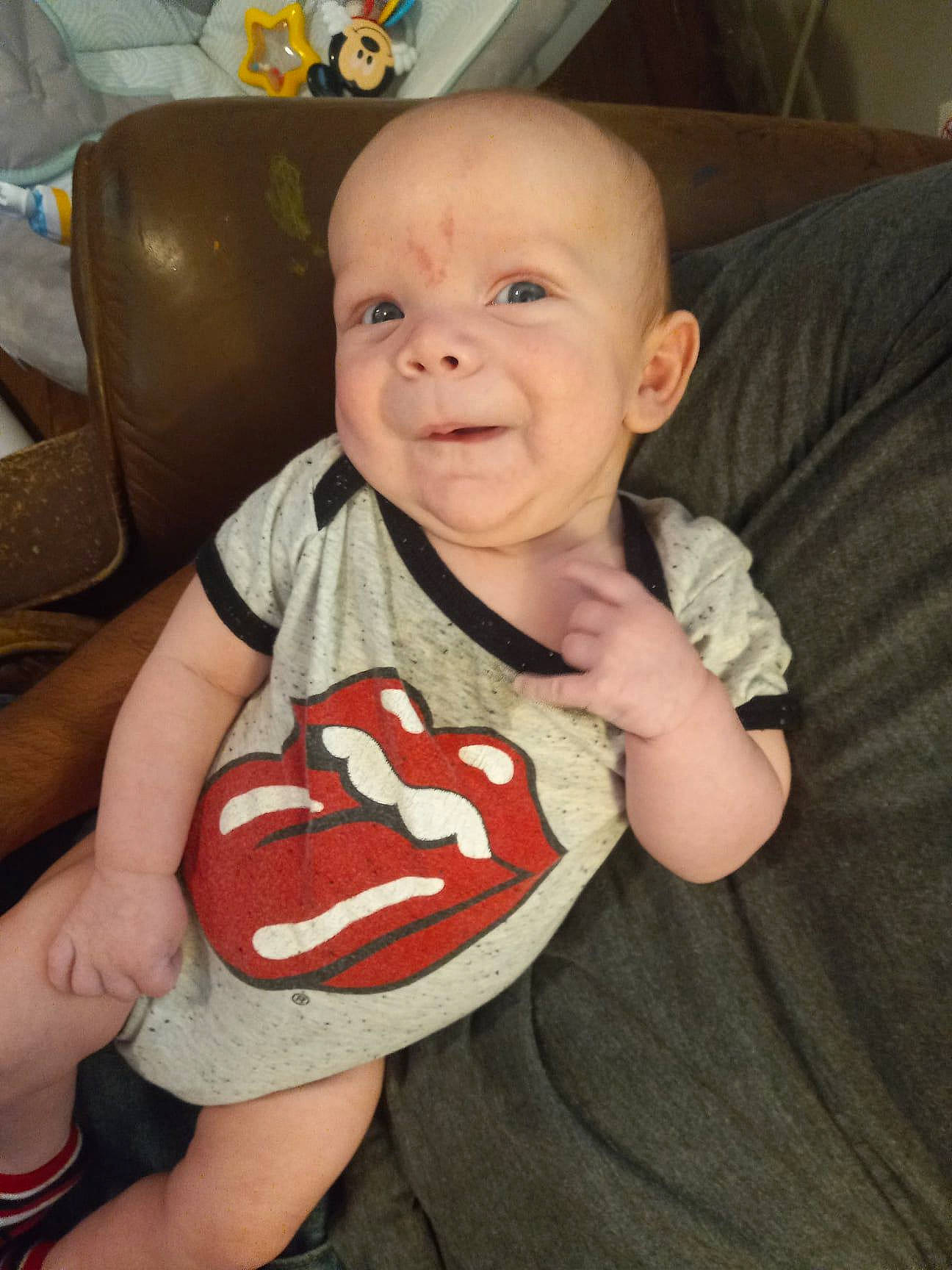 Ethan joined the competition — help win amazing prizes! arm, baby, baby_toddler_clothing, cheek, child, comfort, eye, finger, happy, head, human_body, leg, mouth, nose, person, skin, sleeve, smile, thigh, thumb
