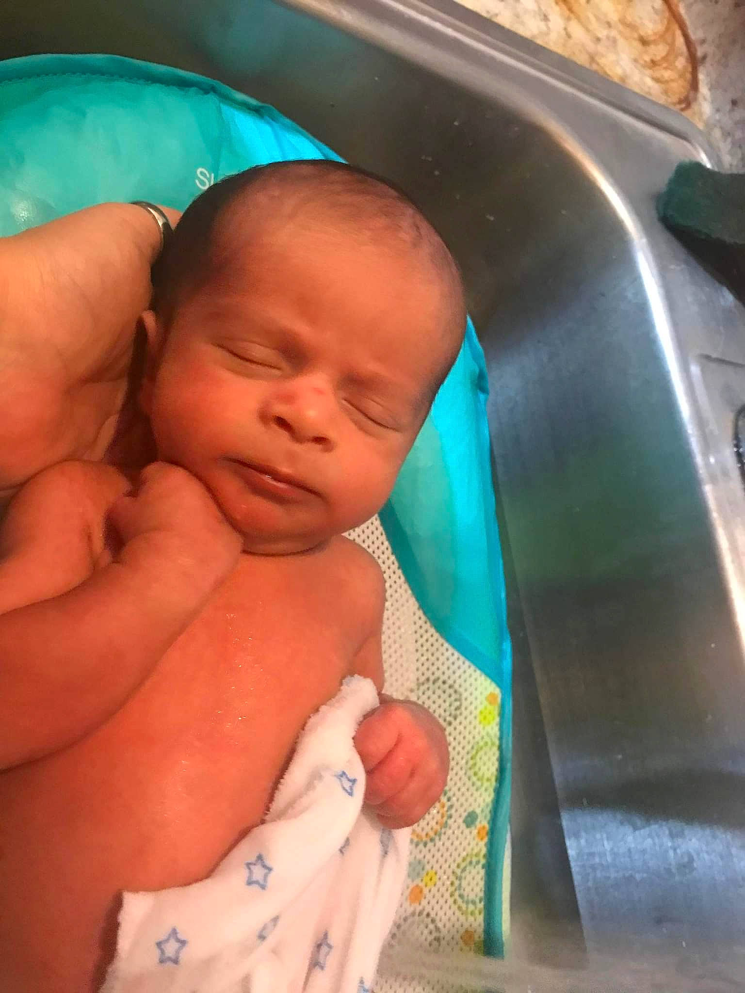 Devonte joined the competition — help win amazing prizes! arm, baby, cheek, chin, comfort, eyebrow, facial_expression, finger, gesture, hand, head, human_body, leg, lip, mouth, neck, nose, person, skin, thumb