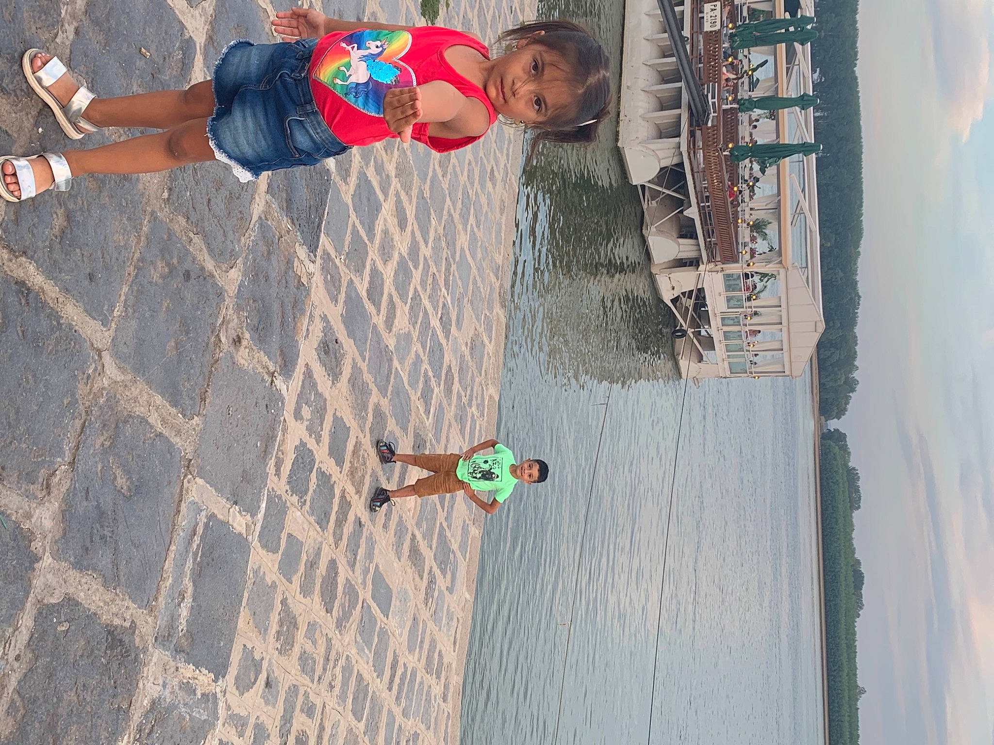 Andreea joined the competition — help win amazing prizes! azure, beauty, cloud, cool, fun, joy, leisure, line, people, person, photograph, plant, recreation, shorts, sky, summer, toddler, wall, water, white