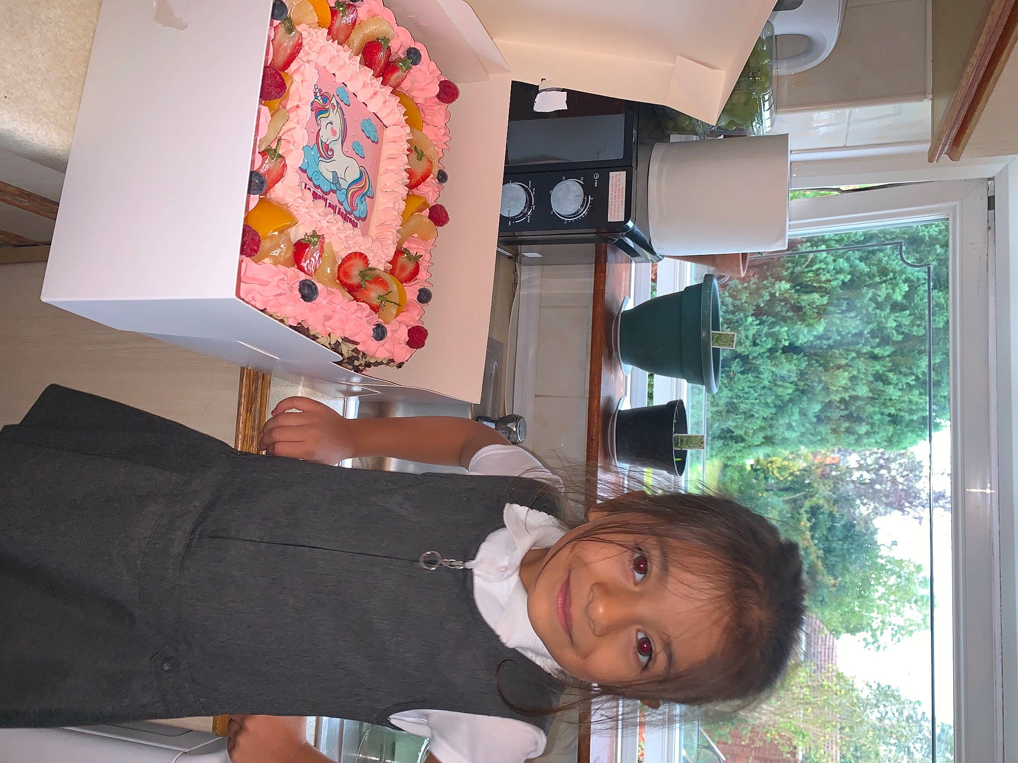 Andreea joined the competition — help win amazing prizes! art, artist, ceiling, flooring, fun, happy, house, joy, lighting_accessory, magenta, person, plant, room, smile, snapshot, t_shirt, toddler, tree, visual_arts, window