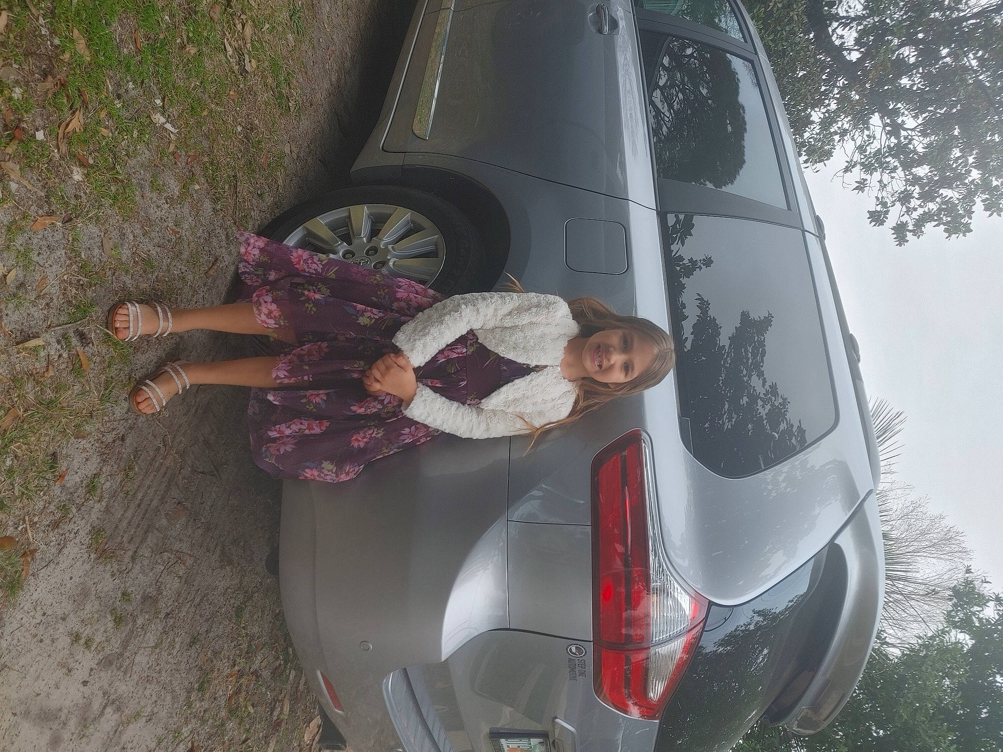 Remi joined the competition — help win amazing prizes! automotive_design, automotive_exterior, automotive_lighting, automotive_parking_light, automotive_tail_brake_light, automotive_tire, automotive_wheel_system, bumper, car, fender, hood, joy, land_vehicle, mode_of_transport, motor_vehicle, person, tints_and_shades, tire, tree, vehicle