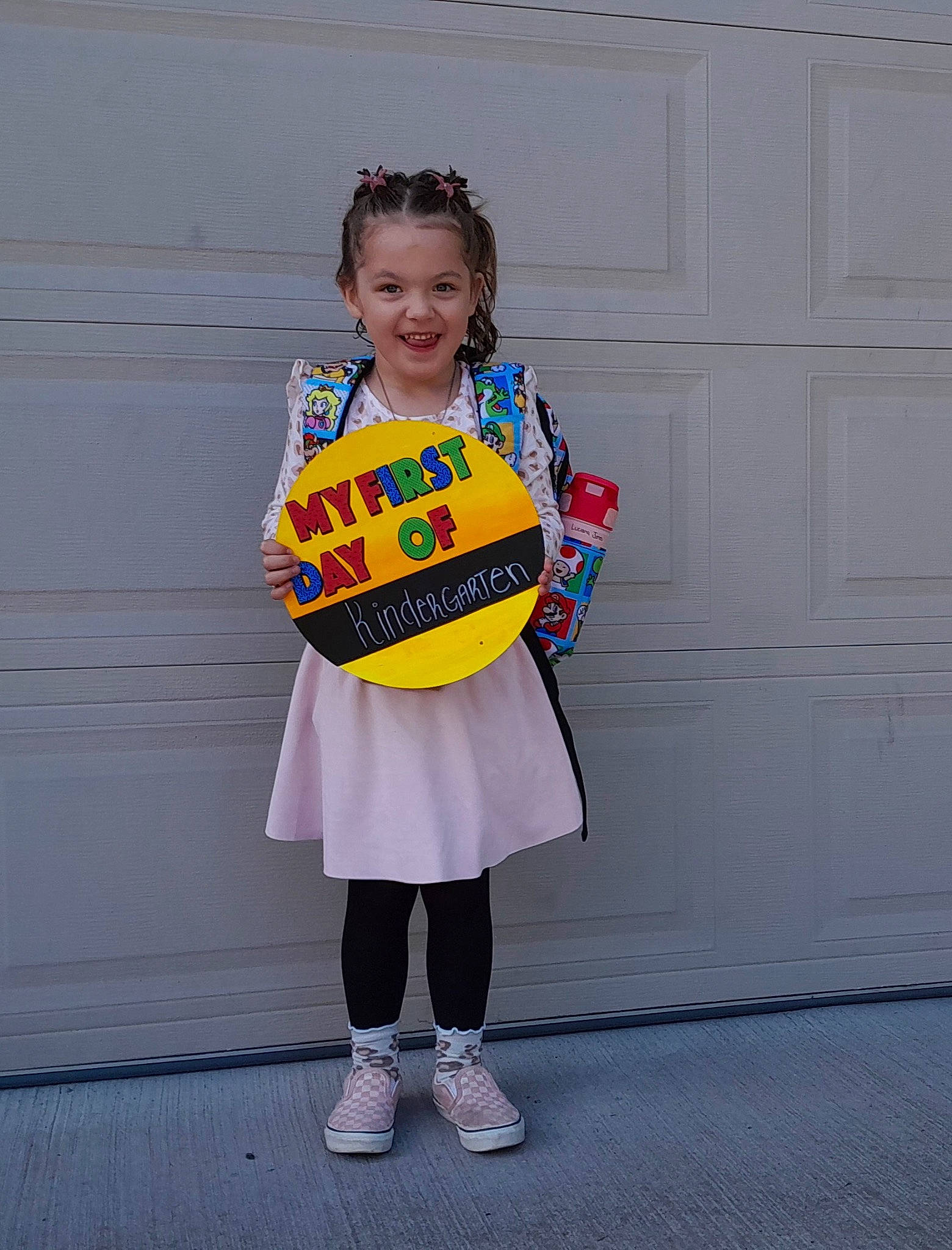 Luciana joined the competition — help win amazing prizes! baby_toddler_clothing, child, costume, door, electric_blue, event, eye, fashion_design, fun, happy, hat, joy, outerwear, pattern, person, sleeve, smile, sock, sportswear, t_shirt