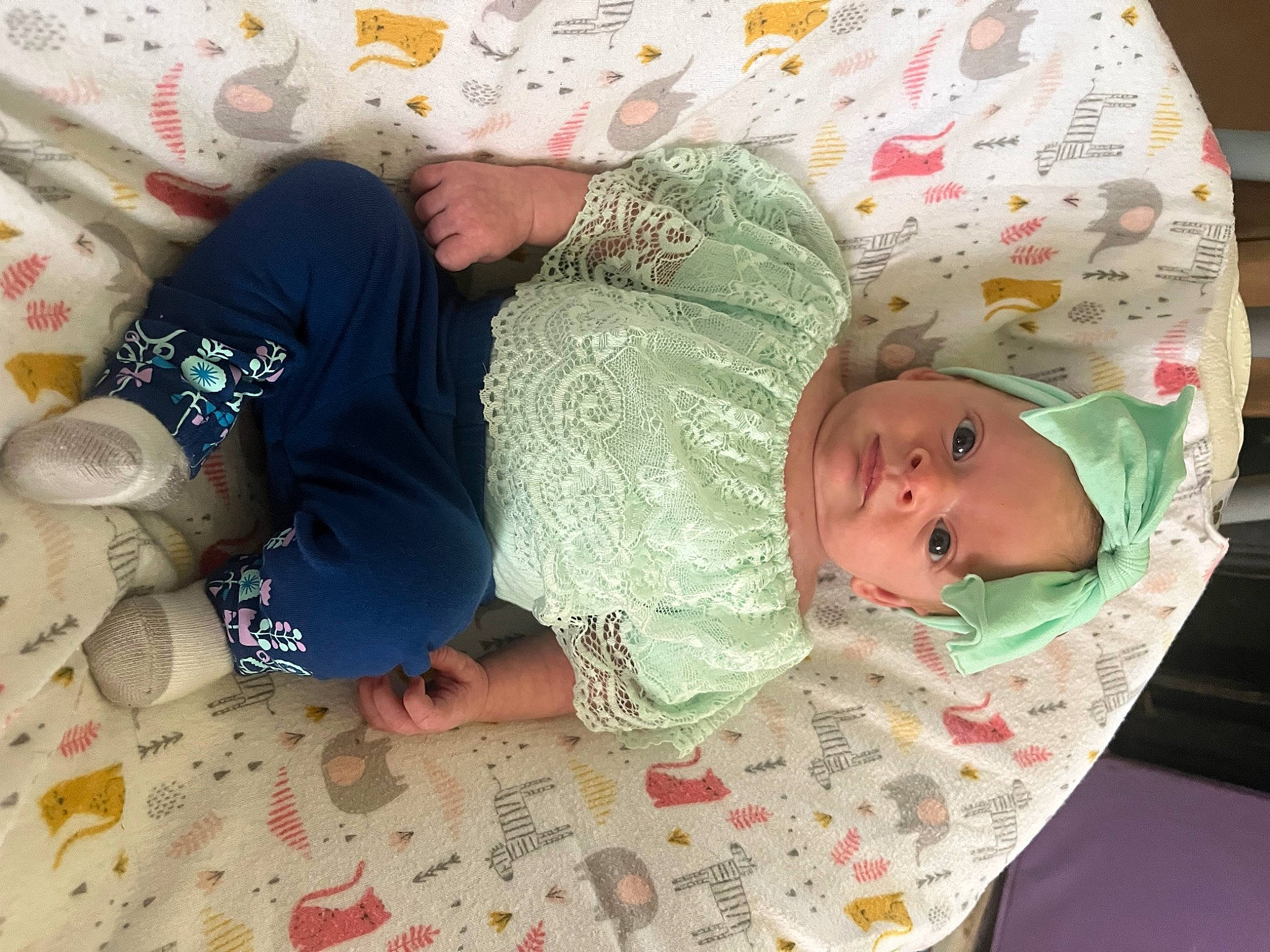 Aspen is registered to the contest to win money with this photo: baby, baby_products, baby_safety, baby_toddler_clothing, bed, bedding, bedtime, child, comfort, flooring, linens, nap, pattern, person, room, sleep, sleeve, t_shirt, textile, toddler