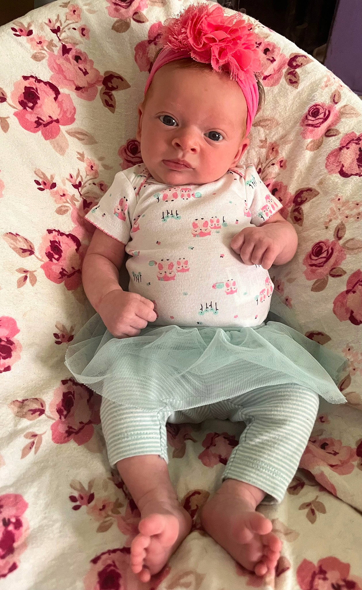 Aspen joined the competition — help win amazing prizes! arm, baby, baby_toddler_clothing, beauty, cheek, child, comfort, face, hand, head, leg, pattern, person, photograph, pink, red, skin, sleeve, textile, toddler