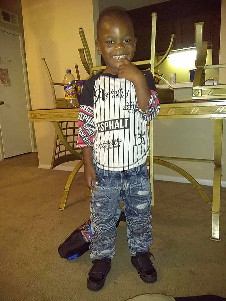 Zamari joined the competition — help win amazing prizes! active_shirt, belt, denim, joy, person, play, pocket, shoe, toddler, tooth, walking_shoe