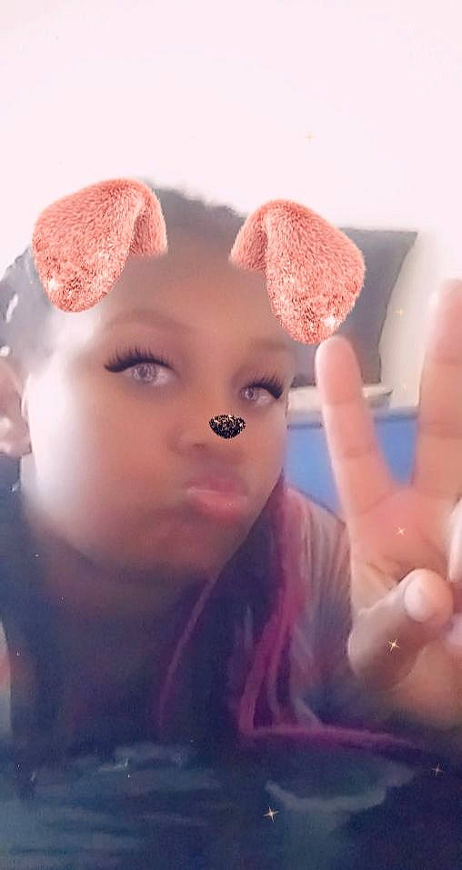 Camille joined the competition — help win amazing prizes! cheek, craft, creative_arts, crochet, eyelash, fawn, finger, gesture, headband, lip, nail, pattern, peach, person, portrait_photography, skin, stuffed_toy, textile, thread, thumb