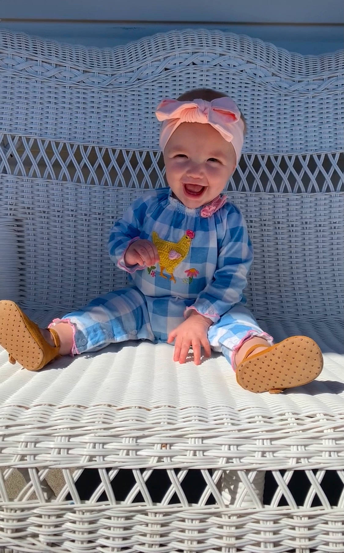 Cambrie is registered to the contest to win money with this photo: baby, baby_safety, baby_toddler_clothing, cap, child, comfort, flooring, hat, headwear, leisure, linens, mesh, pattern, person, product, sitting, sleeve, smile, textile, toddler