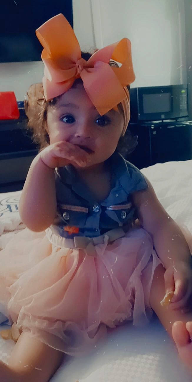 Bronx joined the competition — help win amazing prizes! baby_toddler_clothing, blue, day_dress, dress, electric_blue, embellishment, goggles, happy, headgear, headpiece, iris, light, person, pink, purple, ruffle, skin, sunglasses, toddler, toy