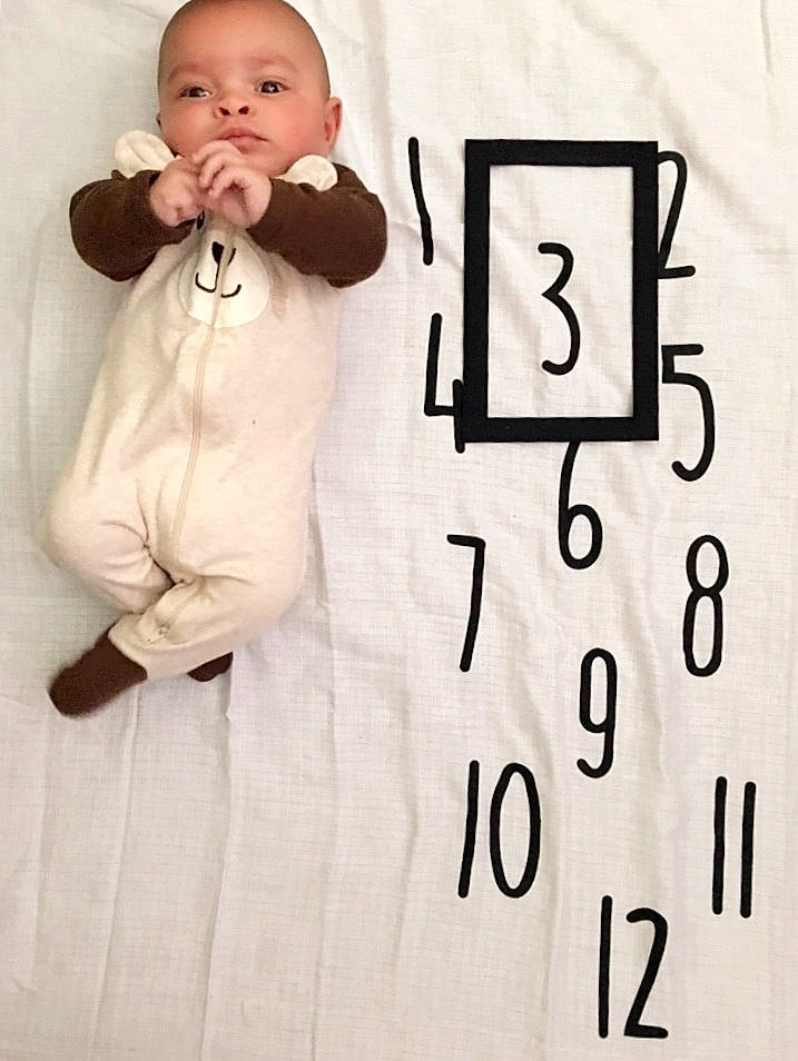 Dakotah joined the competition — help win amazing prizes! baby, child, font, person, sleeve, smile, toddler