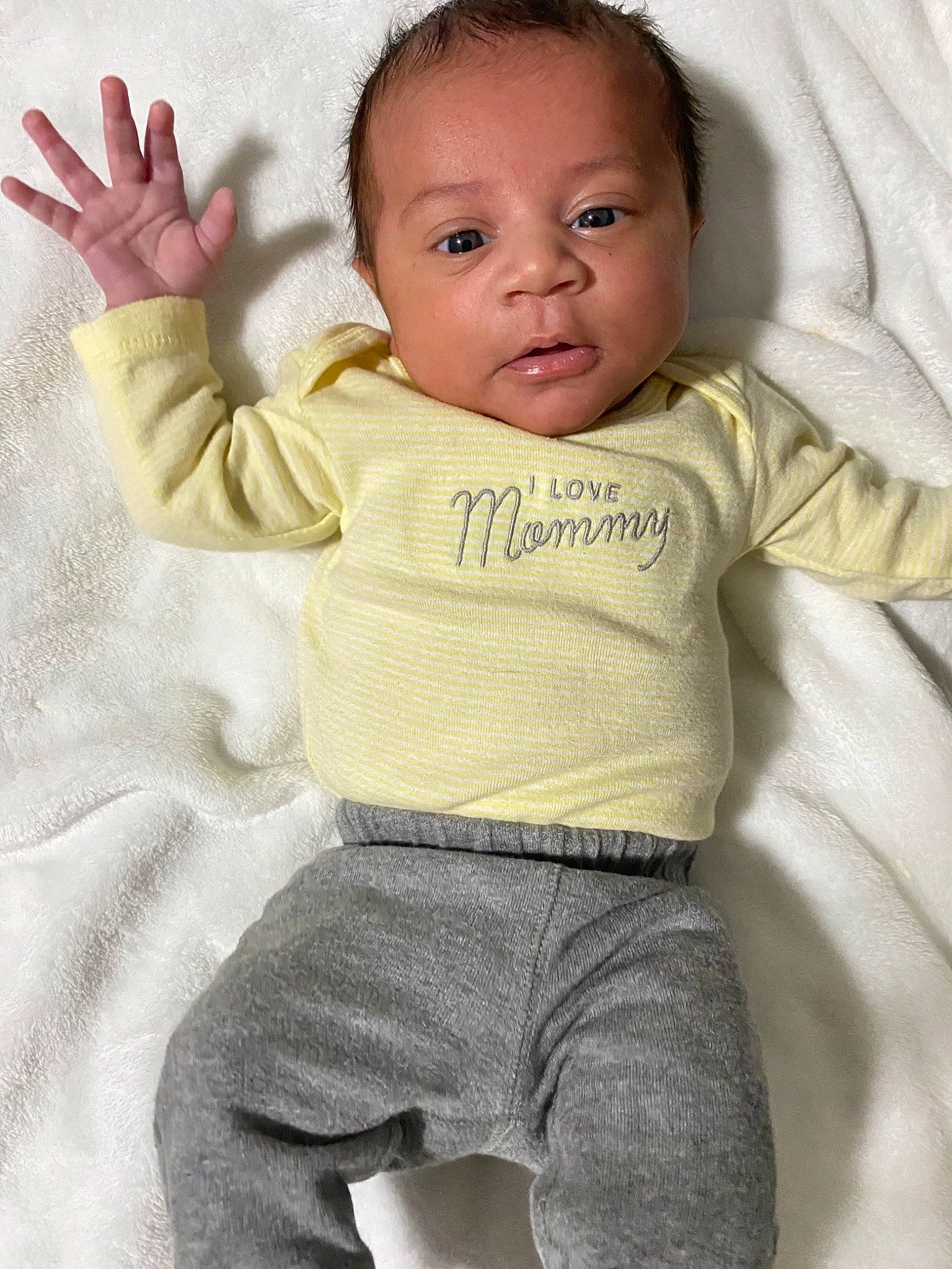 Savon joined the competition — help win amazing prizes! baby, baby_toddler_clothing, cheek, child, comfort, finger, gesture, hand, joint, khaki_pants, linens, person, pocket, skin, sleeve, standing, stomach, textile, thumb, toddler