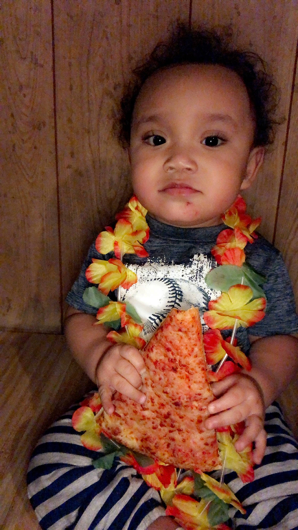 Jared joined the competition — help win amazing prizes! baby, baby_toddler_clothing, cheek, comfort_food, cuisine, dish, hand, iris, lei, peach, person, recipe, snack, staple_food
