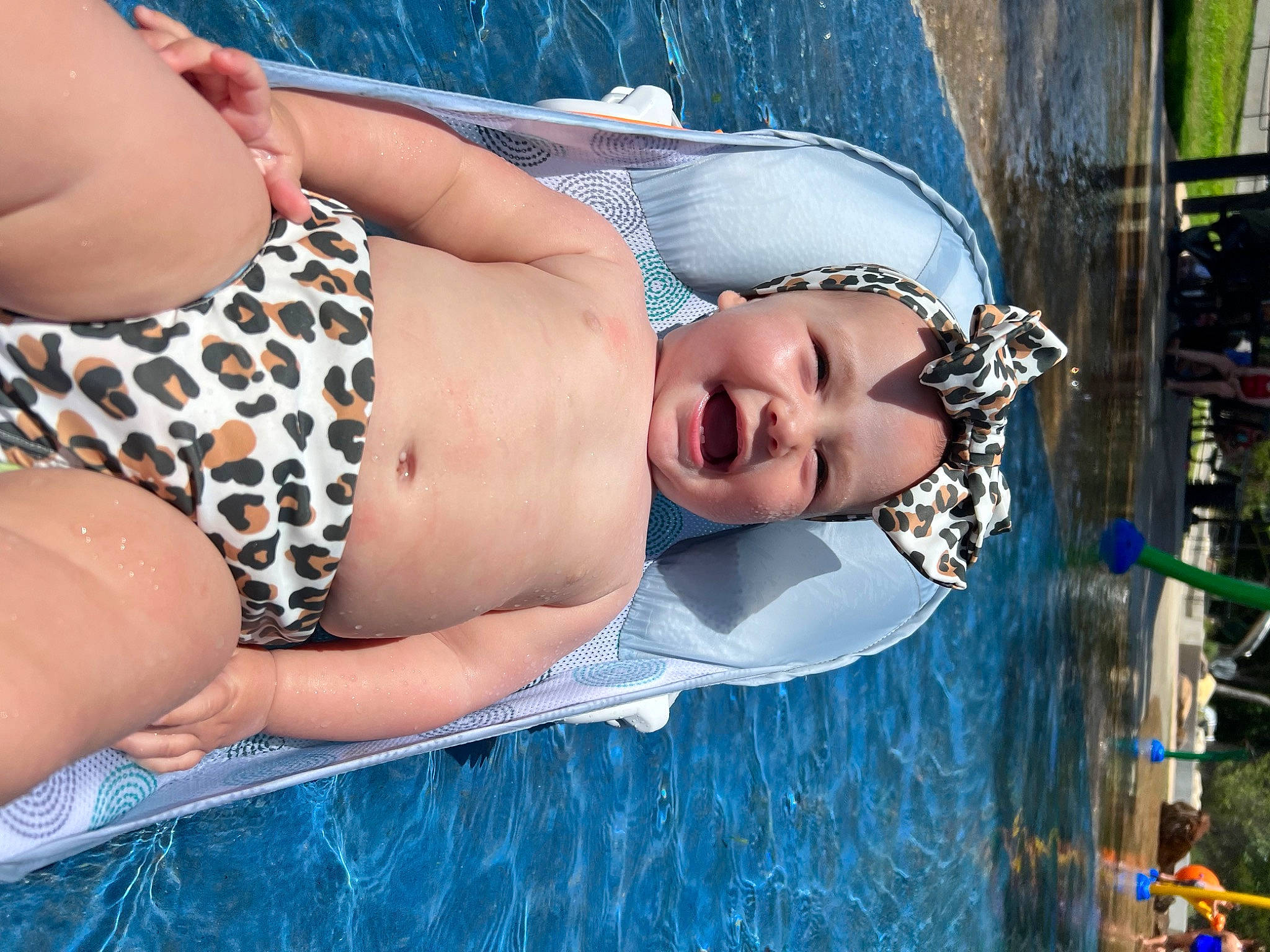 Bexlee joined the competition — help win amazing prizes! brassiere, chest, cool, elbow, eyewear, fun, happy, hat, headwear, leisure, person, sun_hat, sunglasses, swimming_pool, swimsuit_top, swimwear, thigh, toddler, trunk, undergarment