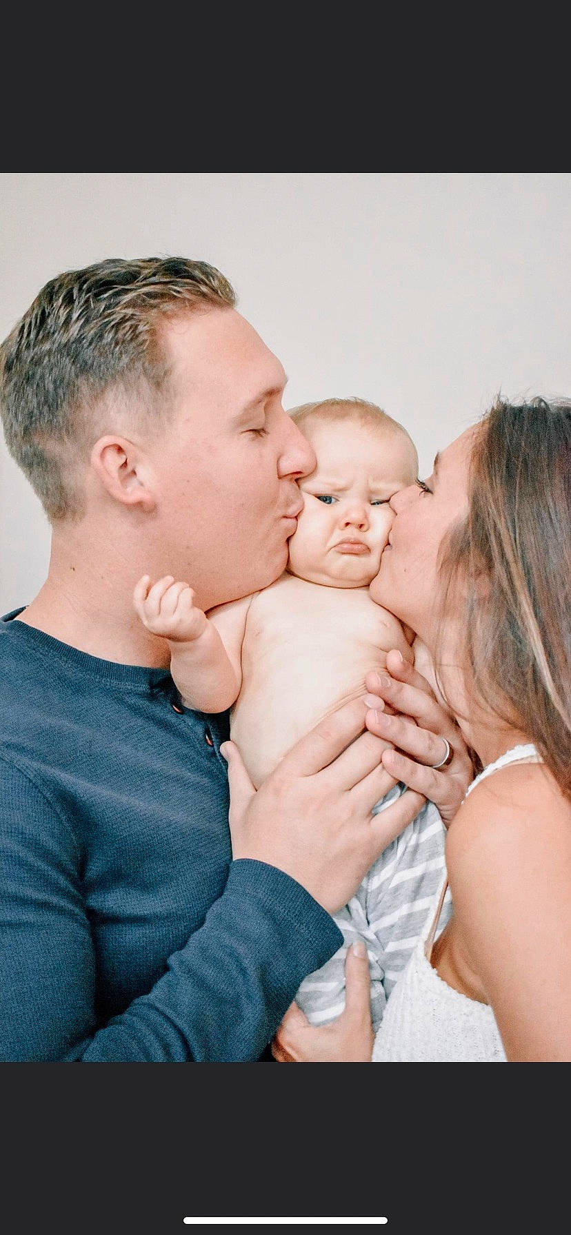 Jedidiah joined the competition — help win amazing prizes! cheek, chest, child, comfort, ear, finger, forehead, hair, hand, head, interaction, kiss, lip, love, muscle, nose, organ, people, person, shoulder