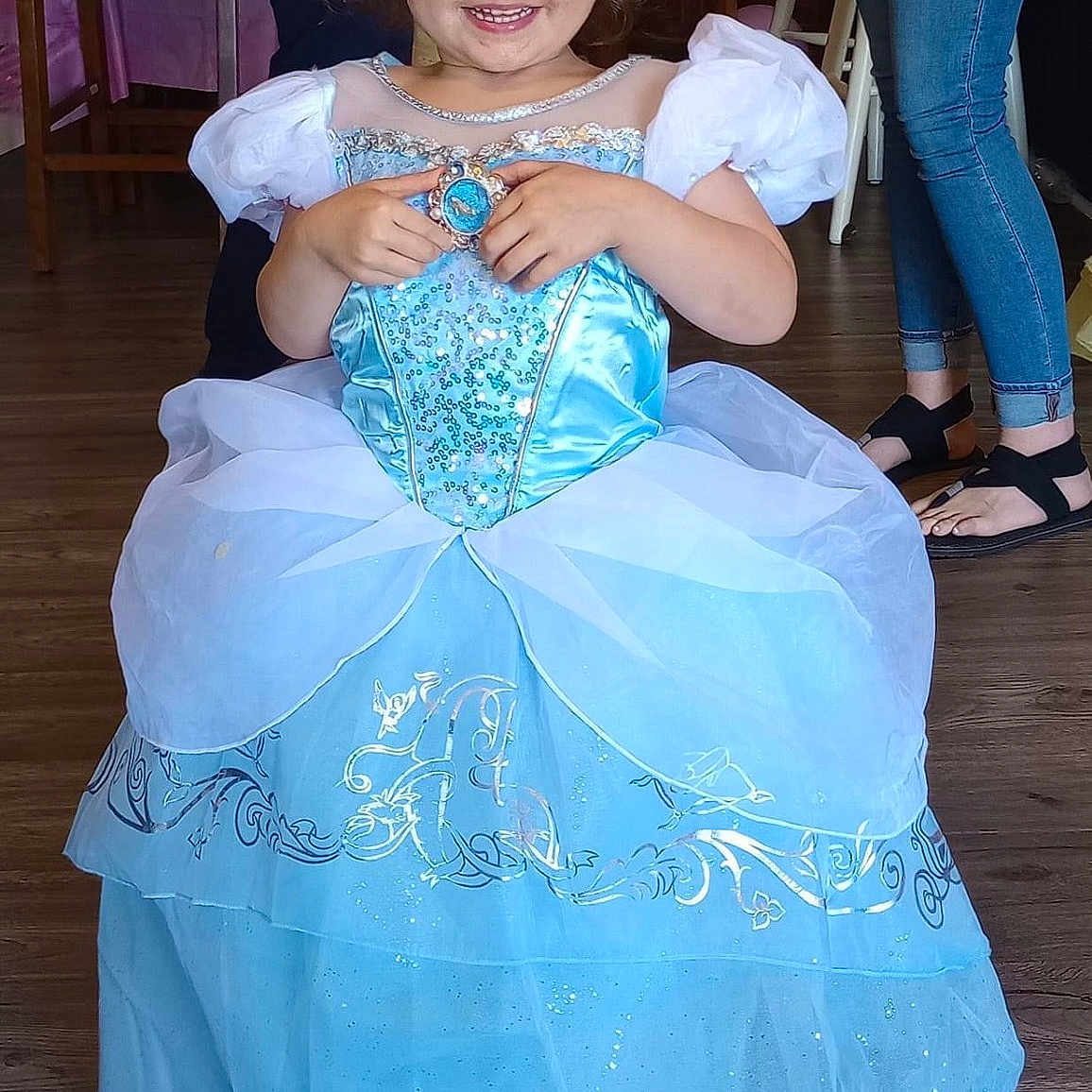 Annaleigh joined the competition — help win amazing prizes! child, clothing, costume, dress, eveningdress, face, fashion, female, footwear, formalwear, girl, gown, head, jeans, pants, person, photography, portrait, sandal, shoe