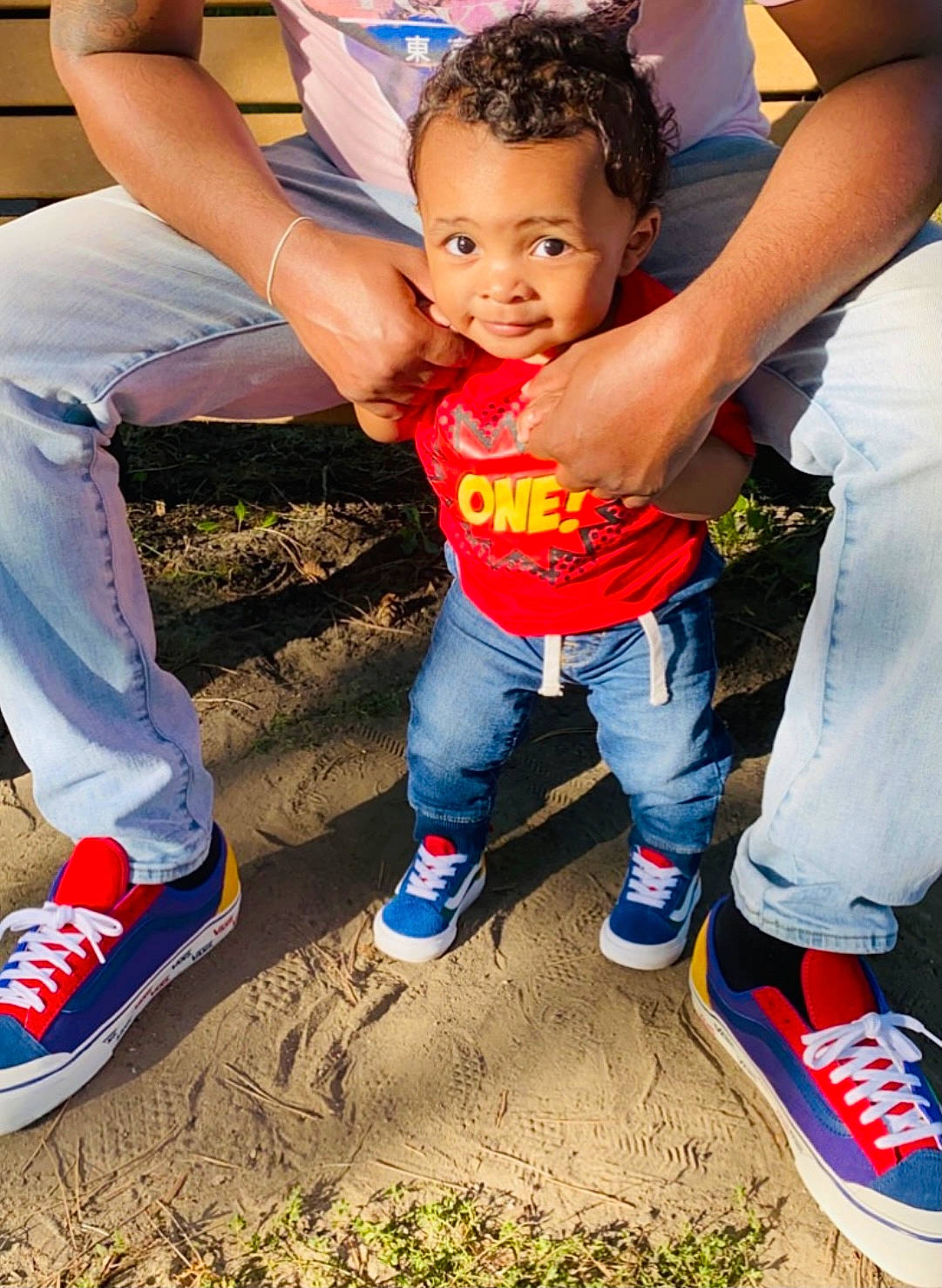 Crew joined the competition — help win amazing prizes! athletic_shoe, baby_toddler_clothing, blue, carmine, child, clothing, cool, denim, footwear, interaction, jeans, leg, love, person, product, shoe, sneakers, t_shirt, toddler, trousers