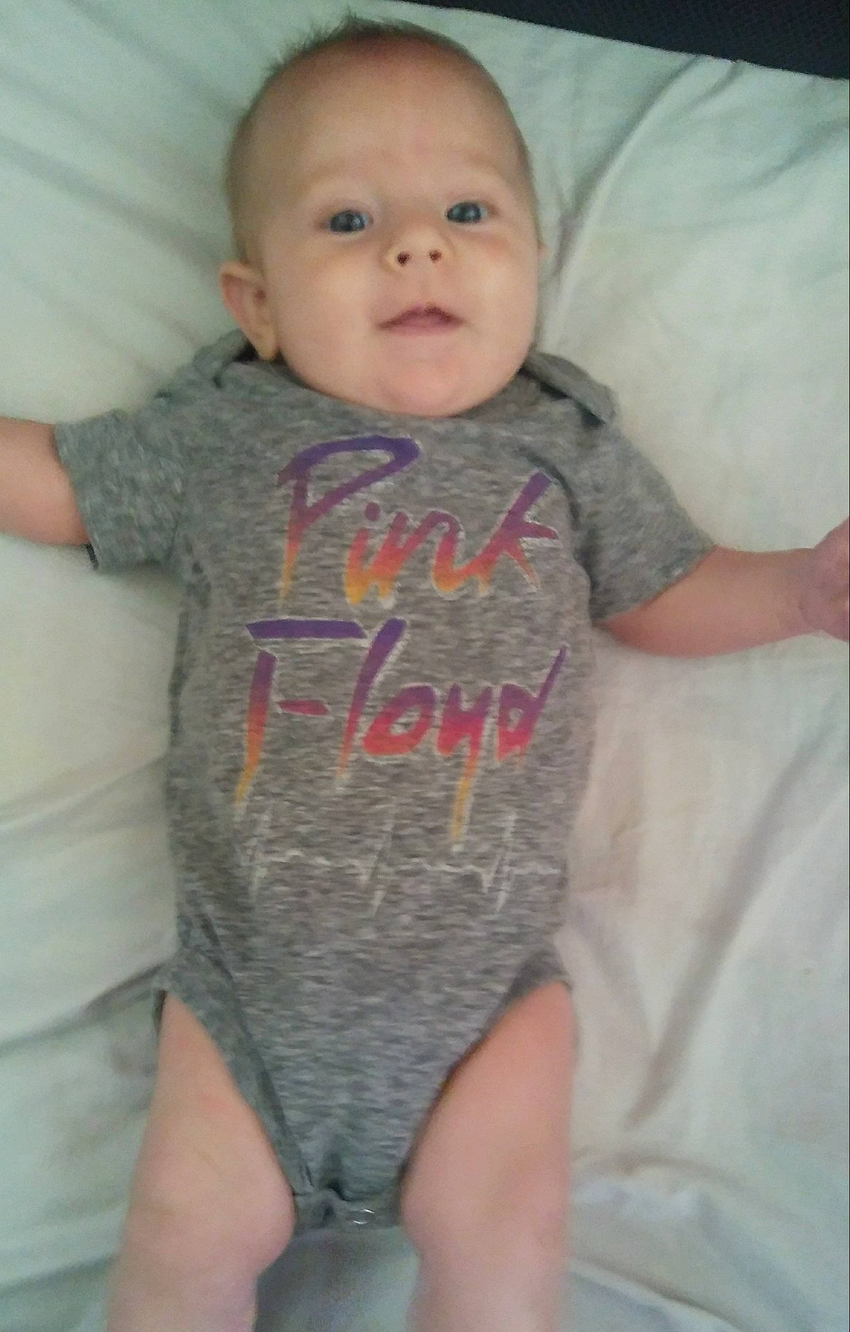 Koen joined the competition — help win amazing prizes! arm, boy, cheek, child, day, face, finger, forehead, hair, head, human_hair_color, infant, mouth, nose, person, product, skin, sleeve, t_shirt, textile