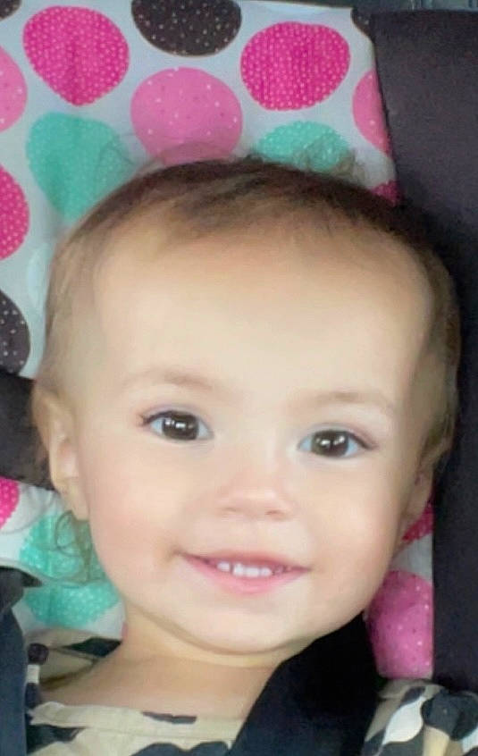 Kinsley joined the competition — help win amazing prizes! cheek, chin, eye, eyebrow, eyelash, face, facial_expression, forehead, happy, head, human, iris, joy, lip, mouth, nose, organ, person, pink, skin