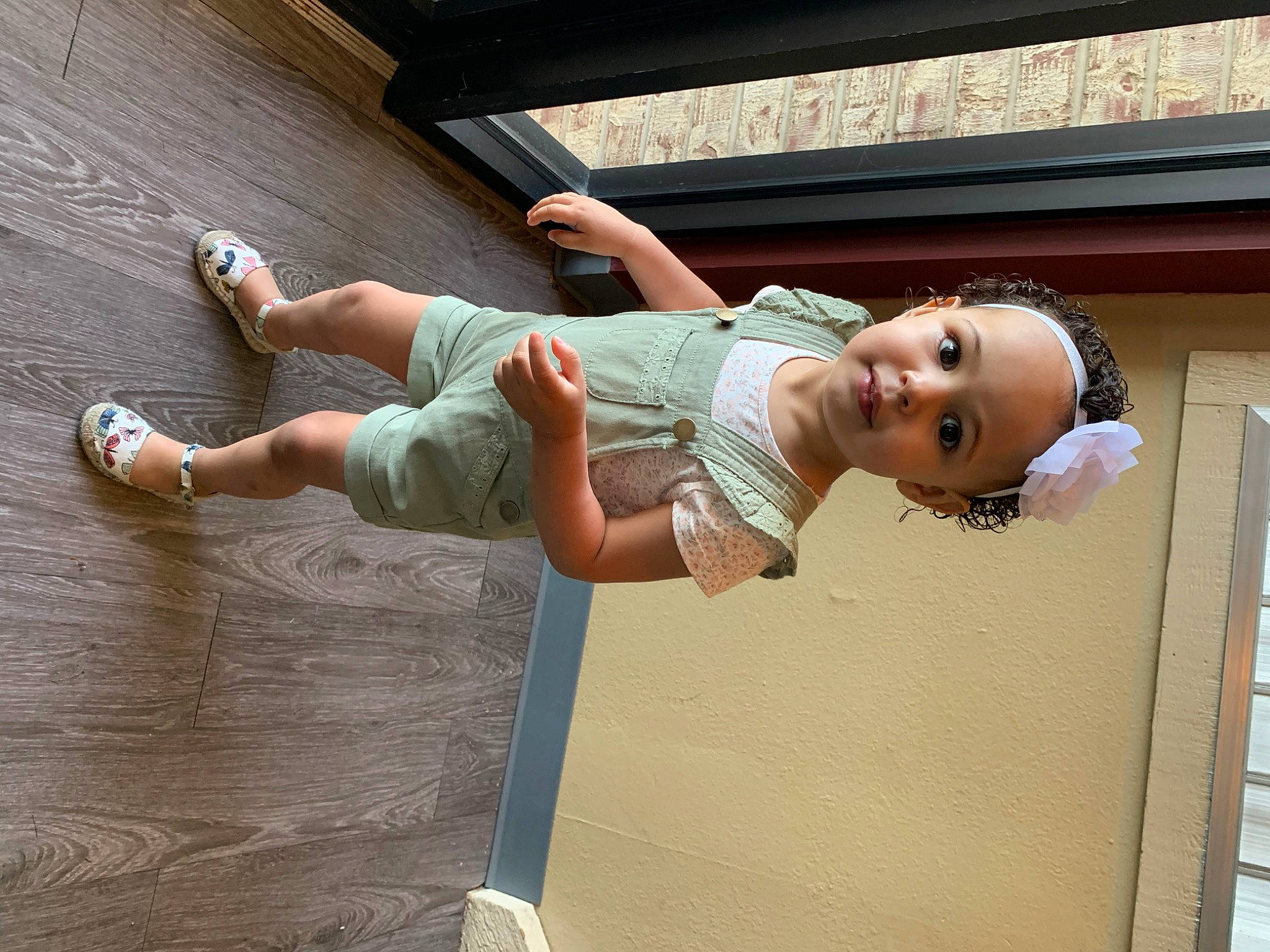 Kyah is registered to the contest to win money with this photo: child, person