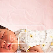 Trinity is registered to the contest to win money with this photo: newborn, baby, sleeping, infant, pink, blanket, onesie, cute, teddy_bear, soft, peaceful, portrait, face, child, rest, cozy, young, head, skin, quiet
