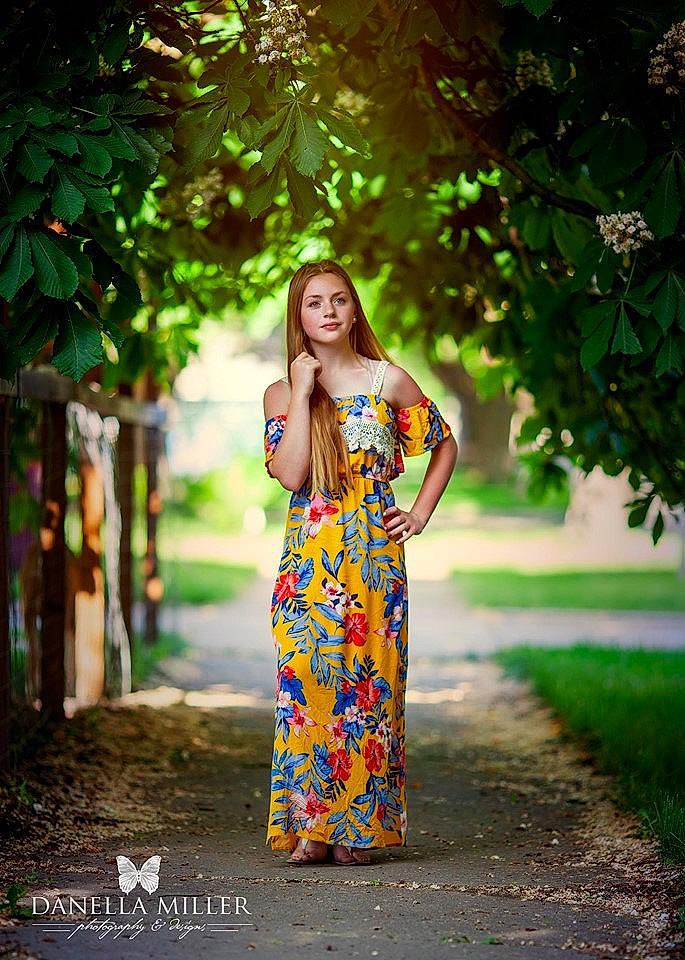 Shyanne is registered to the contest to win money with this photo: beauty, botany, clothing, dress, fashion, lady, leaf, long_hair, model, people_in_nature, person, photo_shoot, photograph, photography, plant, smile, spring, summer, sunlight, tree