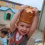 Kingslee joined the competition — help win amazing prizes! child, smile, bucket, hat, playground, playhouse, outdoor, kids, gravel, table, toy, happy, clothing, person, fun, play, daylight, hair, expression, casual