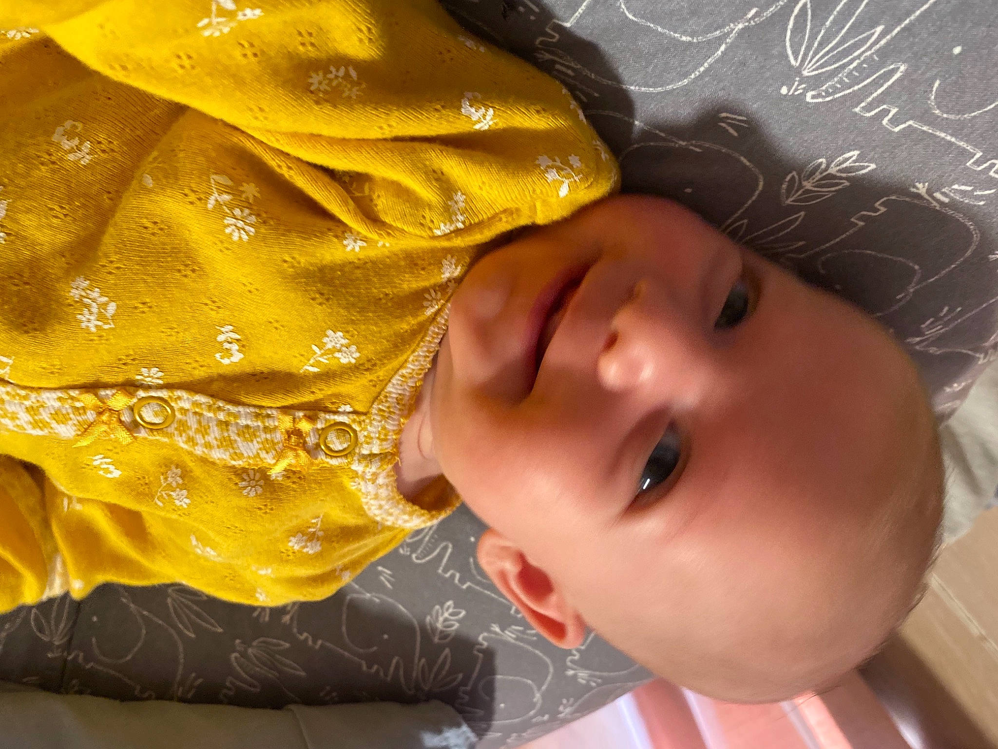 Aura joined the competition — help win amazing prizes! baby, baby_toddler_clothing, cheek, chin, close_up, eyelash, fun, hairstyle, happy, headgear, iris, joy, leaf, lip, mouth, nose, person, plant, skin, smile
