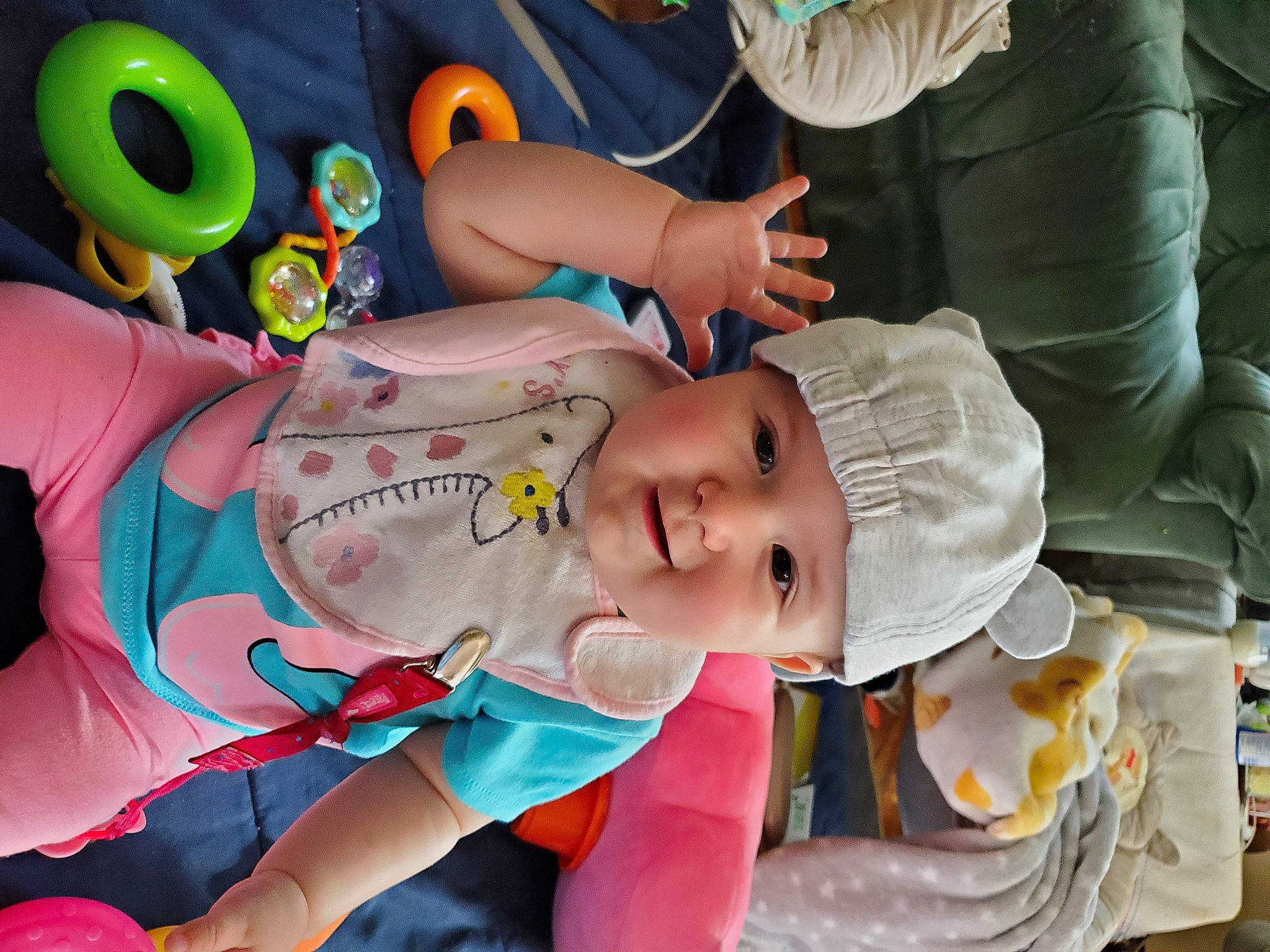 Emma joined the competition — help win amazing prizes! baby, baby_products, child, headwear, person, play, product, toddler