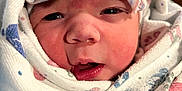 Lysandra is registered to the contest to win money with this photo: newborn, baby, face, headband, bow, blanket, wrapped, sleepy, closeup, infant, cute, soft, skin, expression, indoors, portrait, head, eyes, pink, cozy