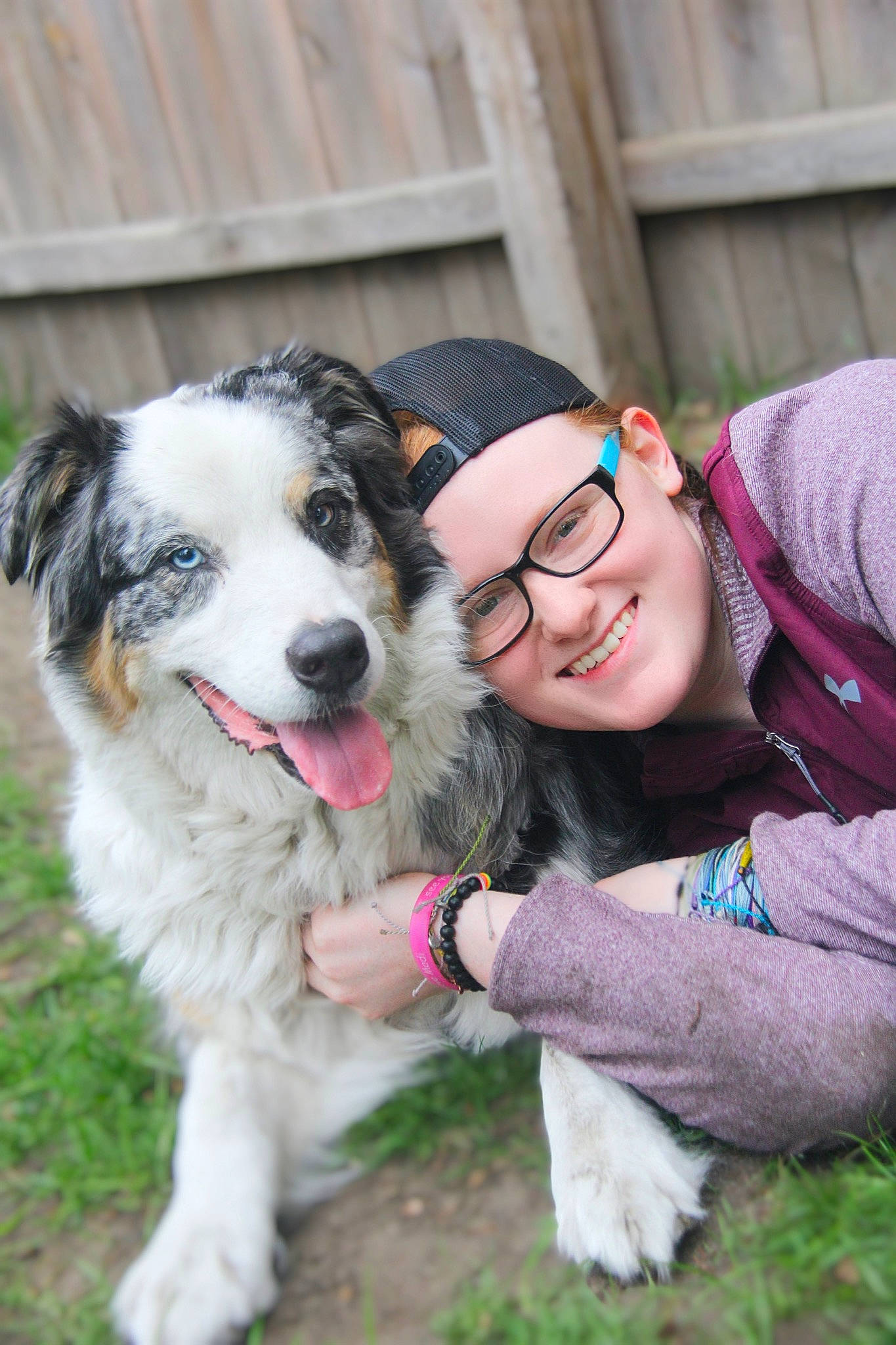Reece is registered to the contest to win money with this photo: border_collie, carnivore, collar, companion_dog, dog, dog_breed, eyewear, fashion_accessory, fur, glasses, grass, happy, herding_dog, plant, recreation, smile, snout, sporting_group, vision_care, working_dog