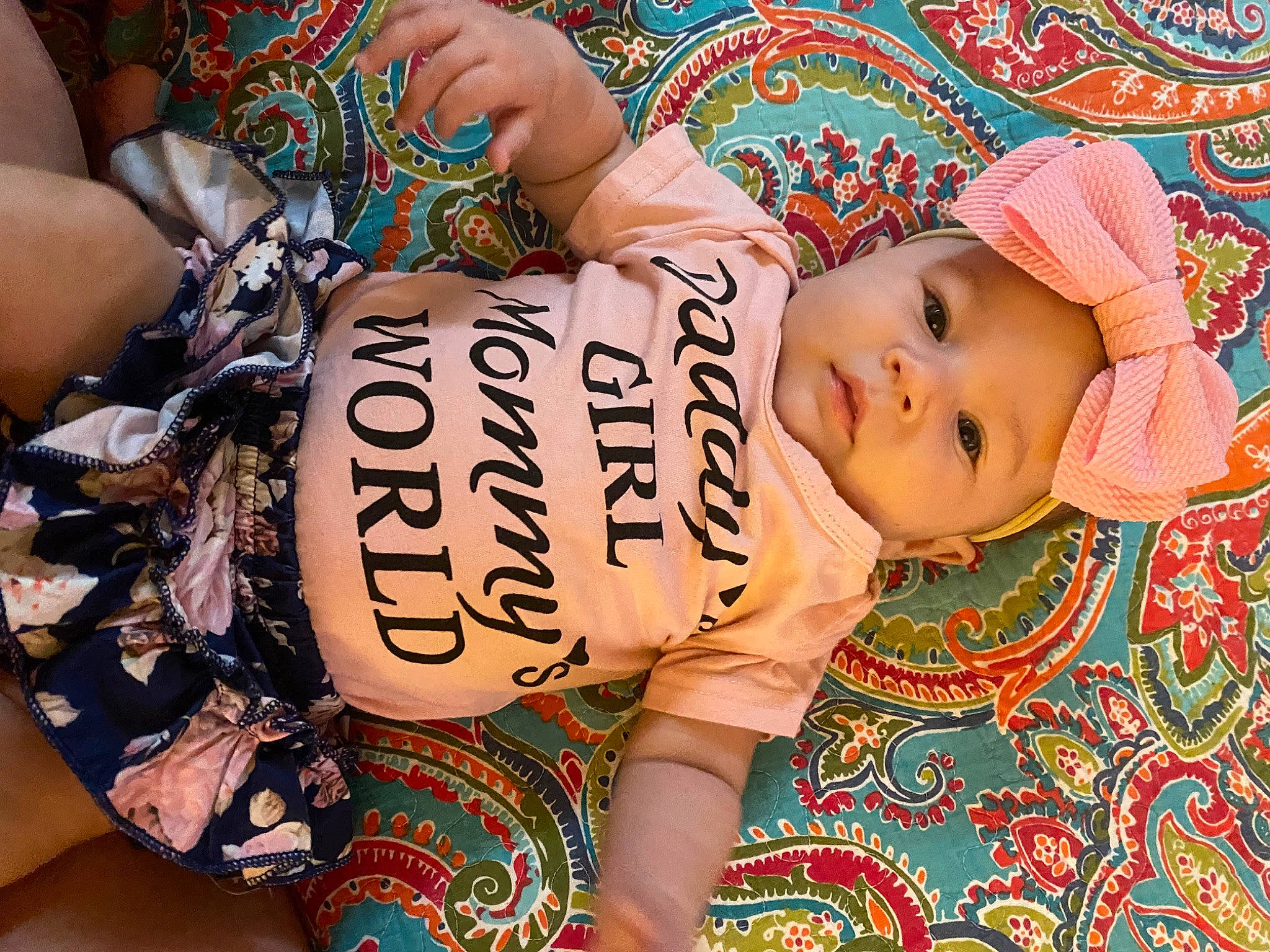 Maiyah joined the competition — help win amazing prizes! baby, baby_toddler_clothing, cheek, chest, child, eye, fashion_accessory, happy, hat, head, headwear, human_body, human_leg, nail, pattern, person, product, skin, thigh, toddler