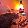 Fanette participe au concours pour gagner de l'argent avec cette photo : arm, bed, blanket, cat, comfort, cozy, furniture, glasses, home, indoor, lamp, night, person, pillow, relaxation, sleeping_cat, smile, tattoo, warm_light, watch