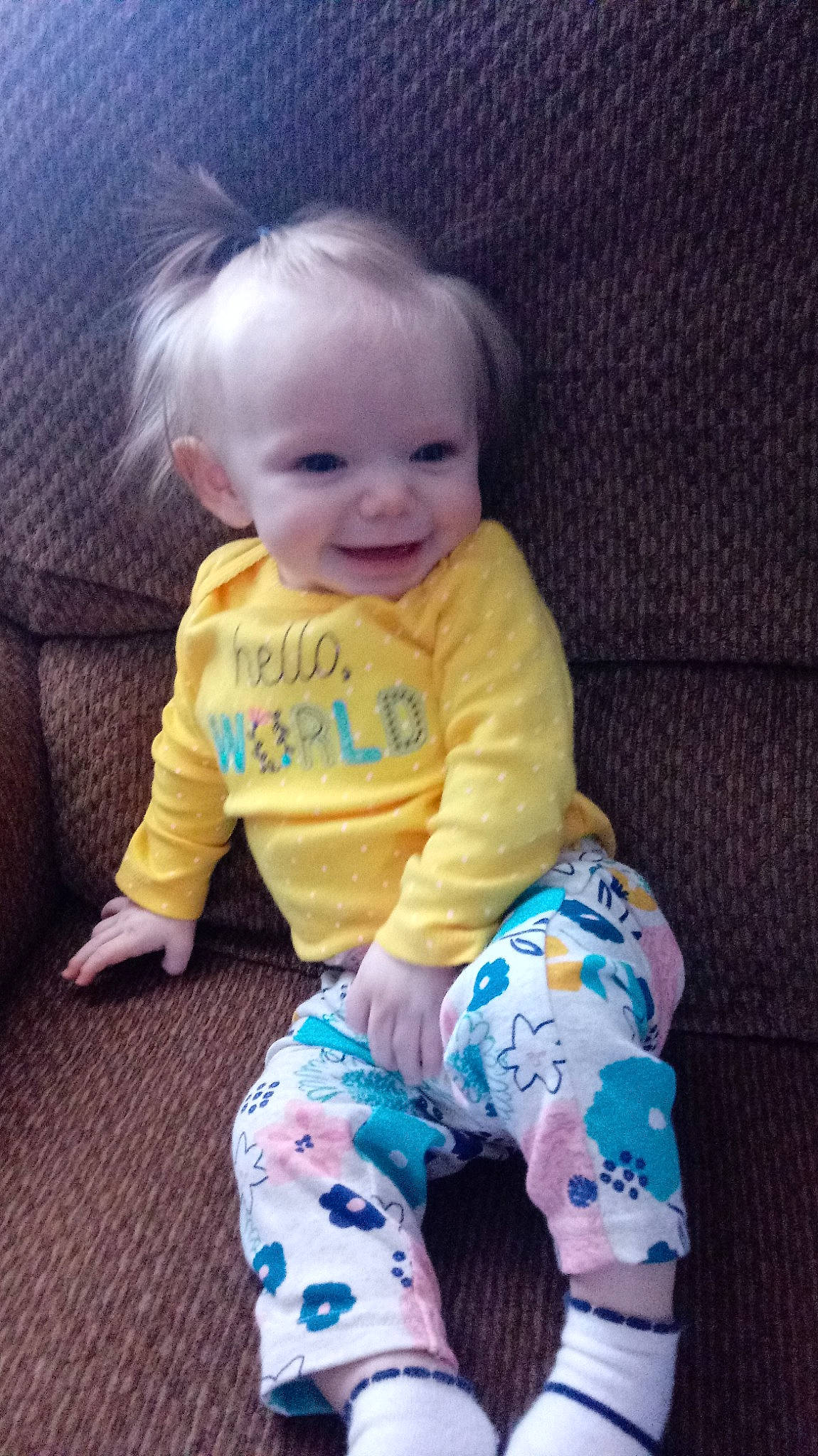 Hadlee joined the competition — help win amazing prizes! cheek, child, day, infant, iris, joy, person, play, product, skin, smile, toddler, toy