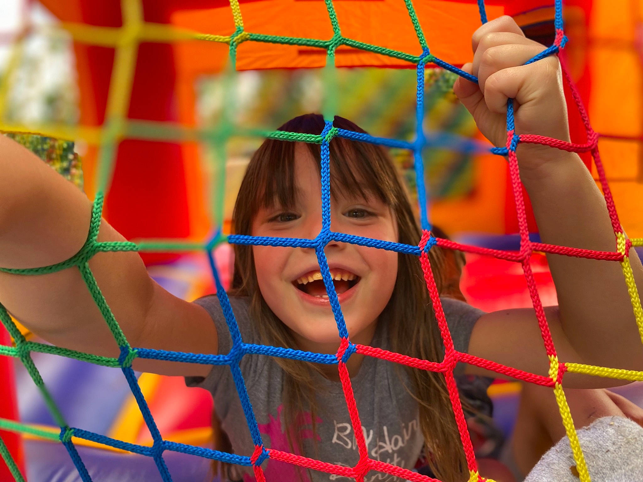 Aayda joined the competition — help win amazing prizes! chin, electric_blue, eye, fun, hair, happy, head, human_body, joy, leisure, line, muscle, net, people_in_nature, person, playground, recreation, red, skin, smile