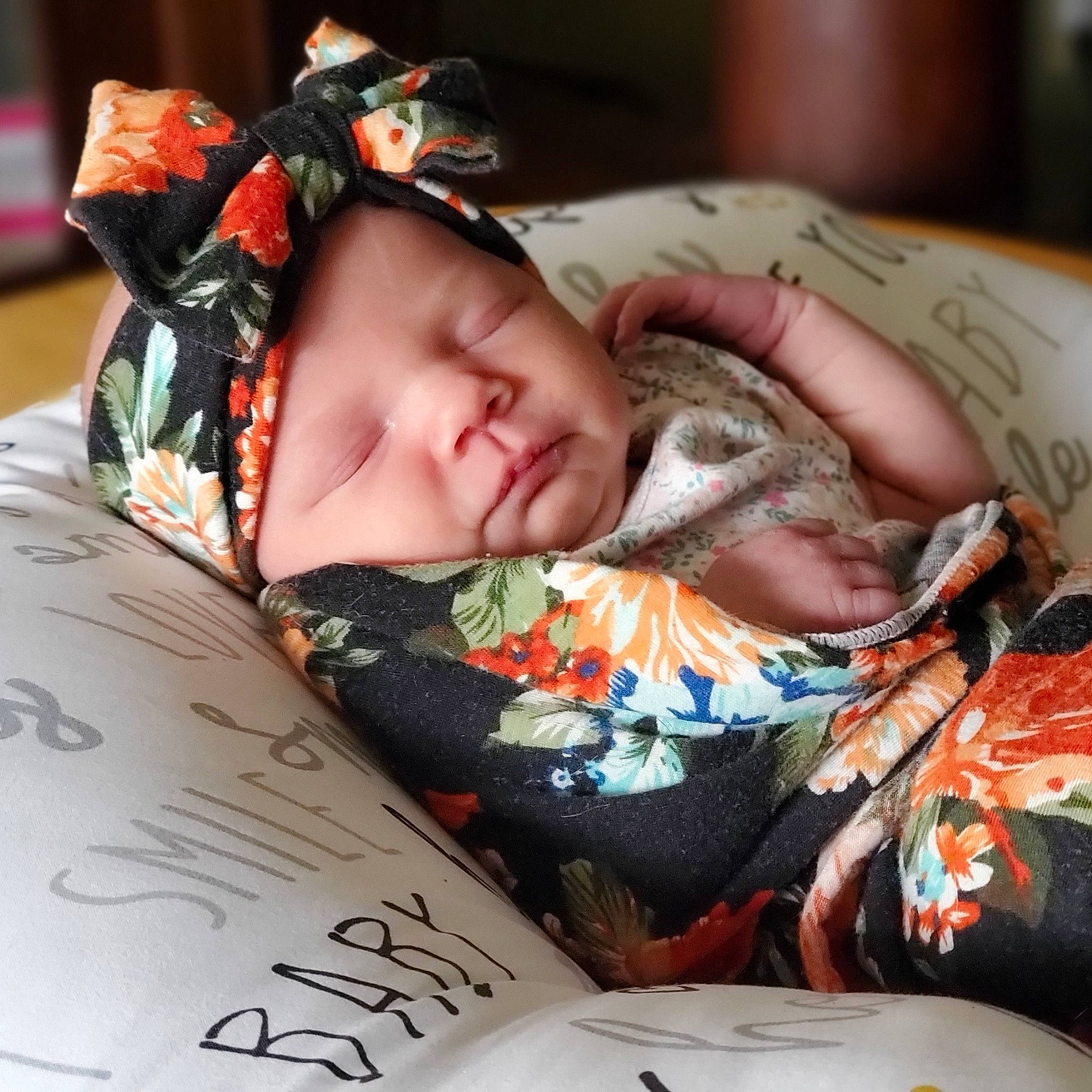 Demi joined the competition — help win amazing prizes! baby, bedtime, birth, child, headwear, nap, person, sleep, toddler